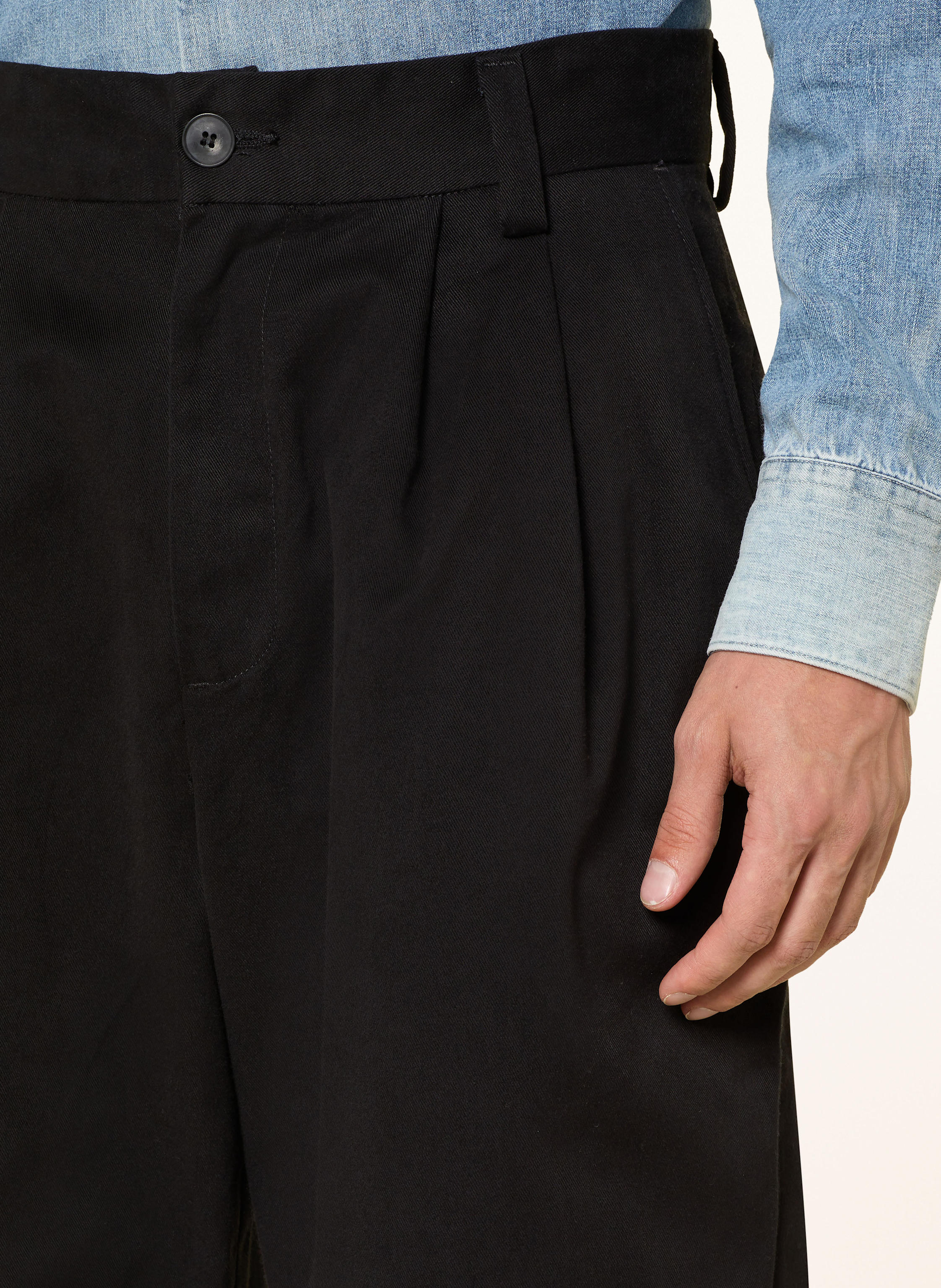 Thumbnail - Agolde Hose Slater Regular Fit schwarz