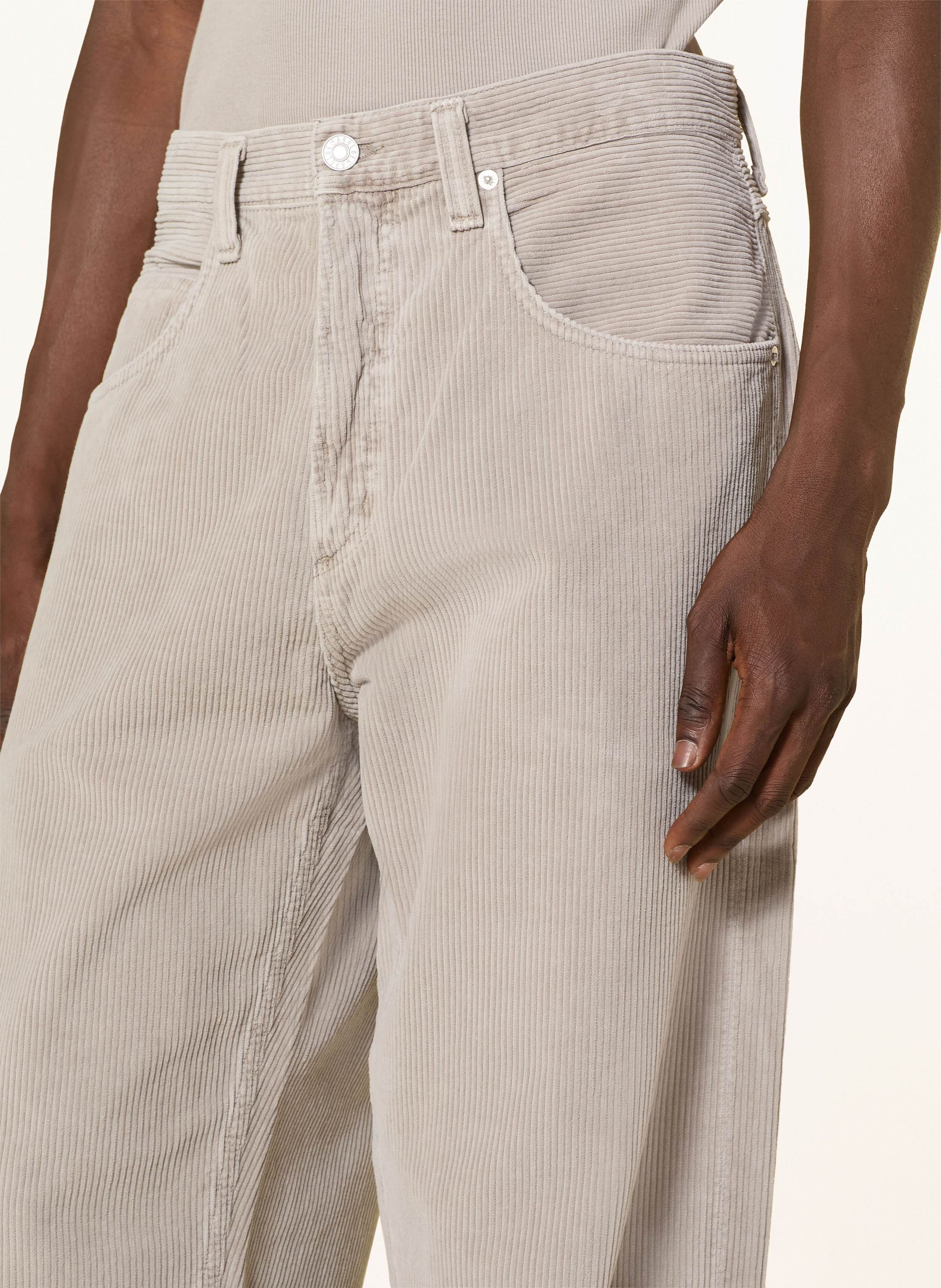 Thumbnail - Agolde Cordhose Regular Fit beige