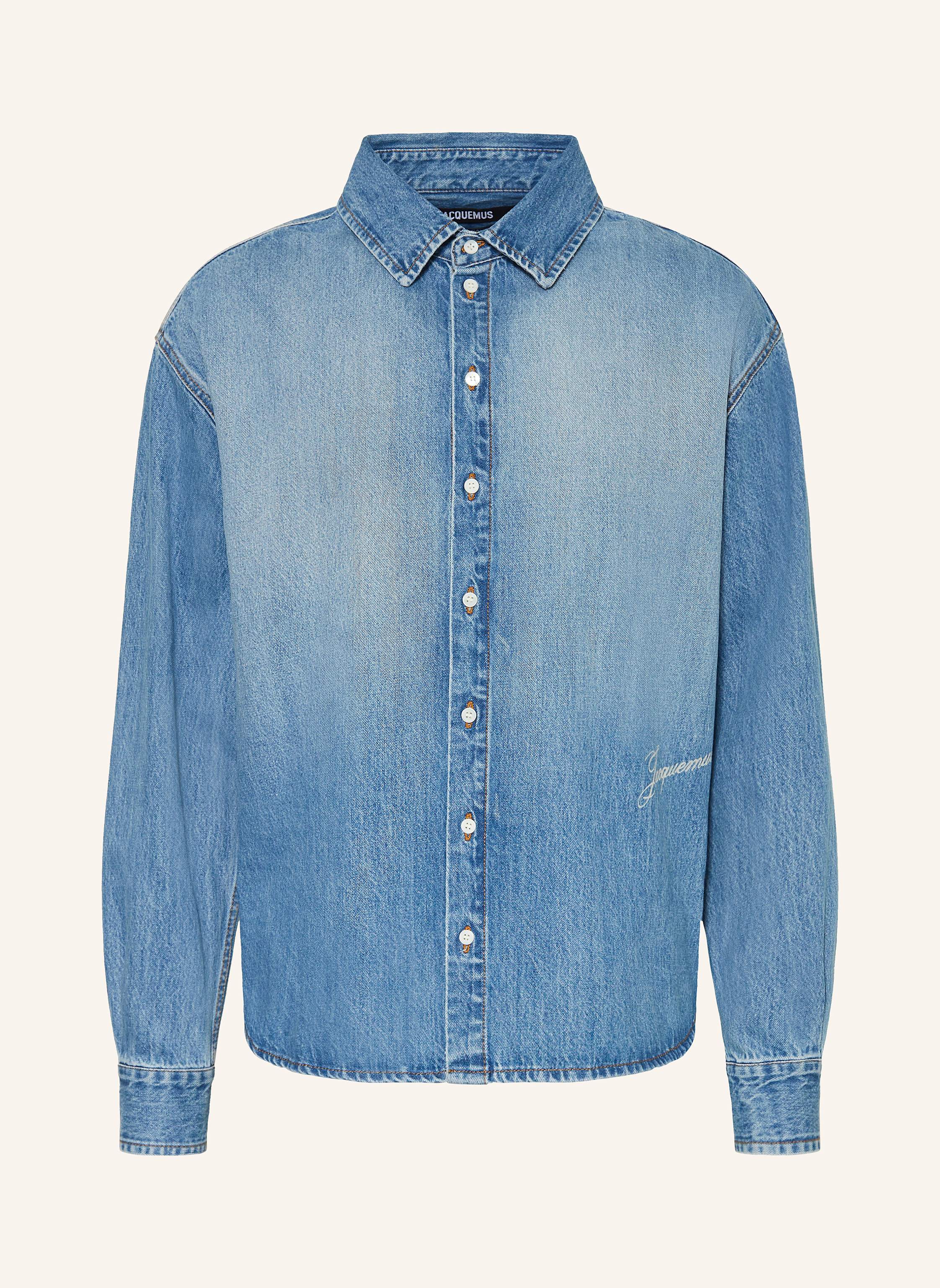 Jacquemus Jacquemus Jeanshemd La Chemise De-Nimes Simon Comfort Fit blau in HELLBLAU