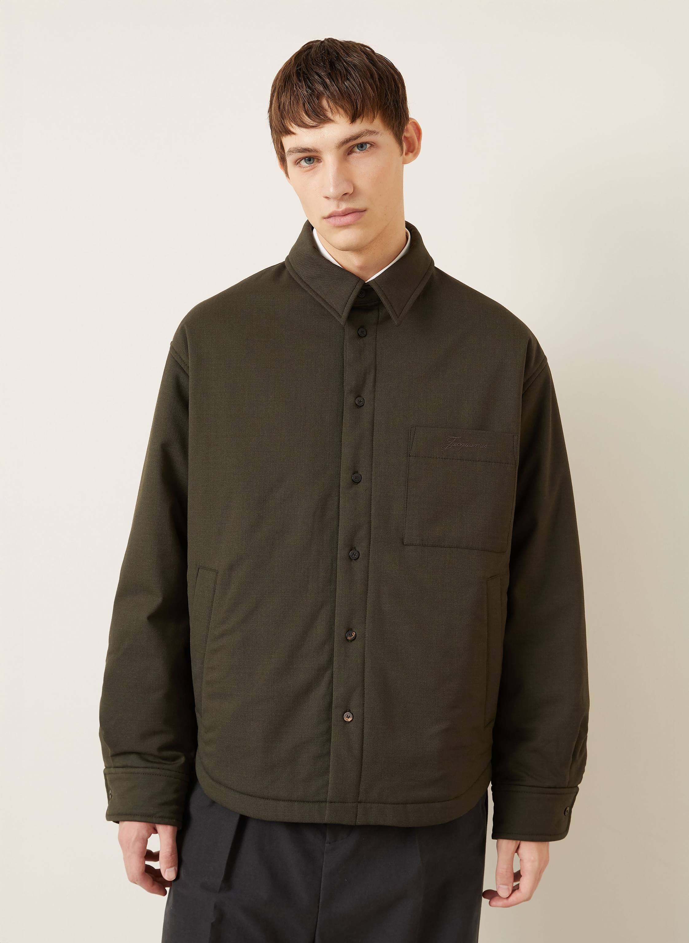 Thumbnail - Jacquemus Overshirt La Chemise Boulanger gruen