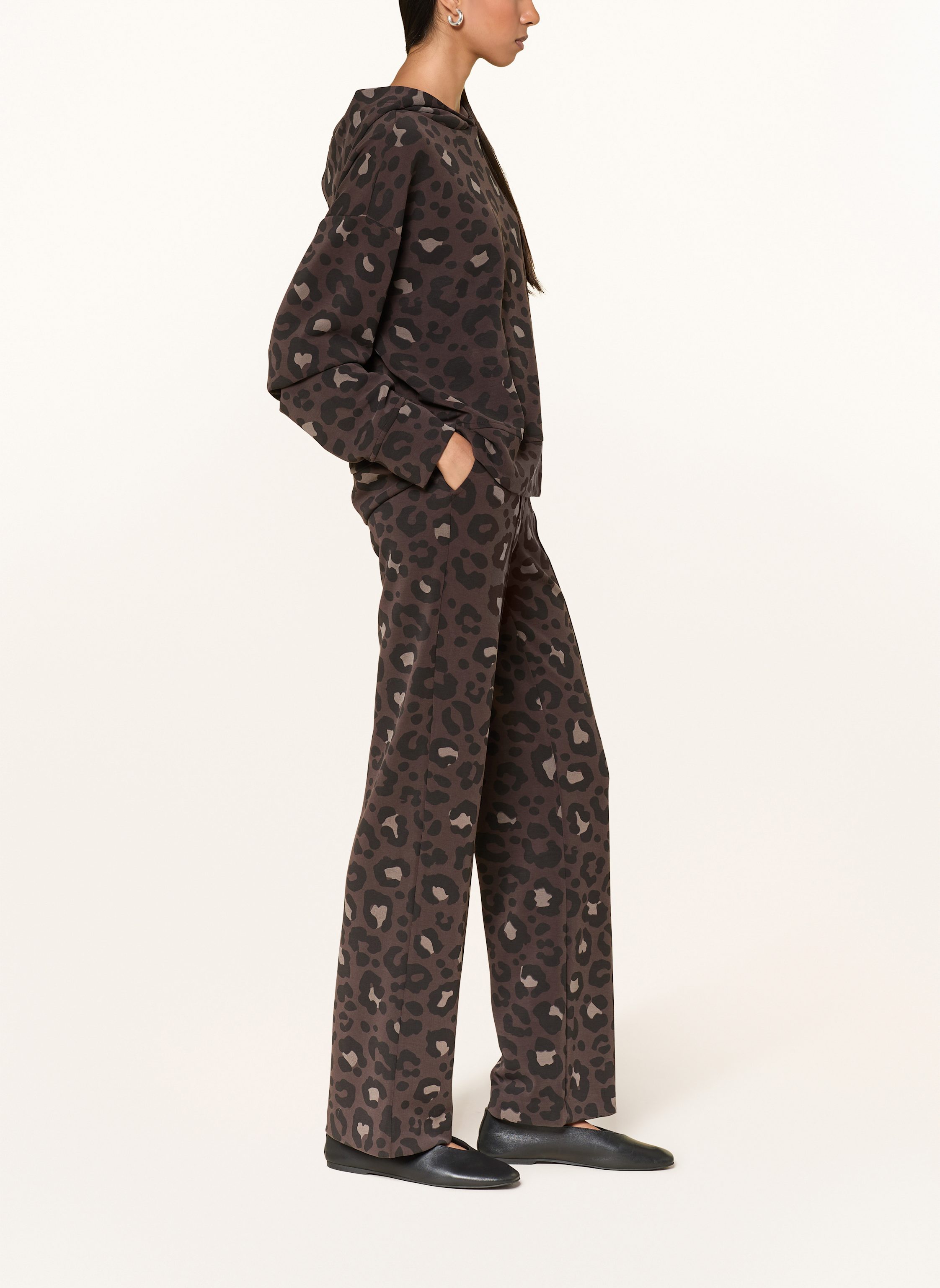 Thumbnail - Milano Italy Hose Im Jogging-Stil braun