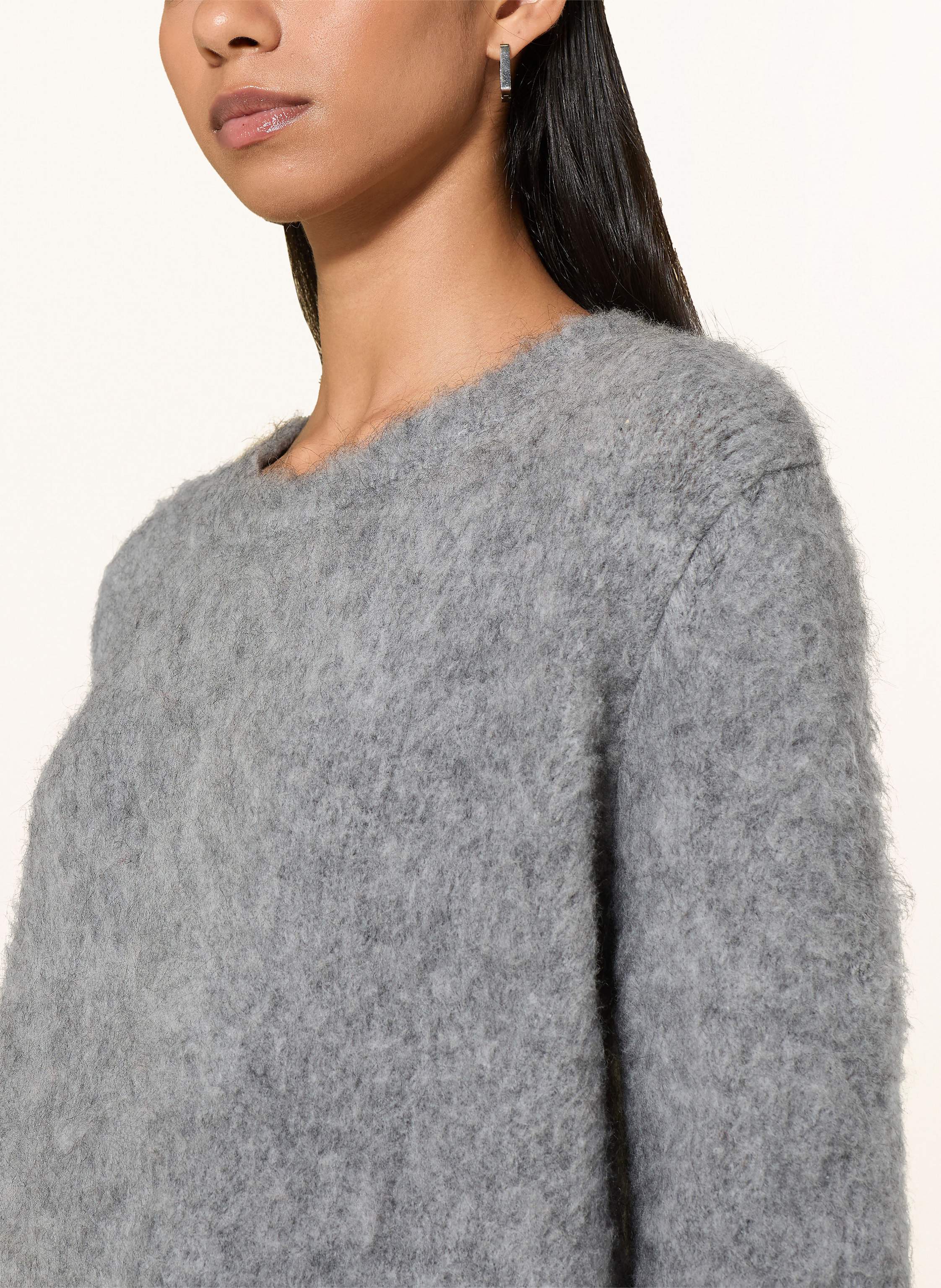 Thumbnail - Milano Italy Strickshirt grau