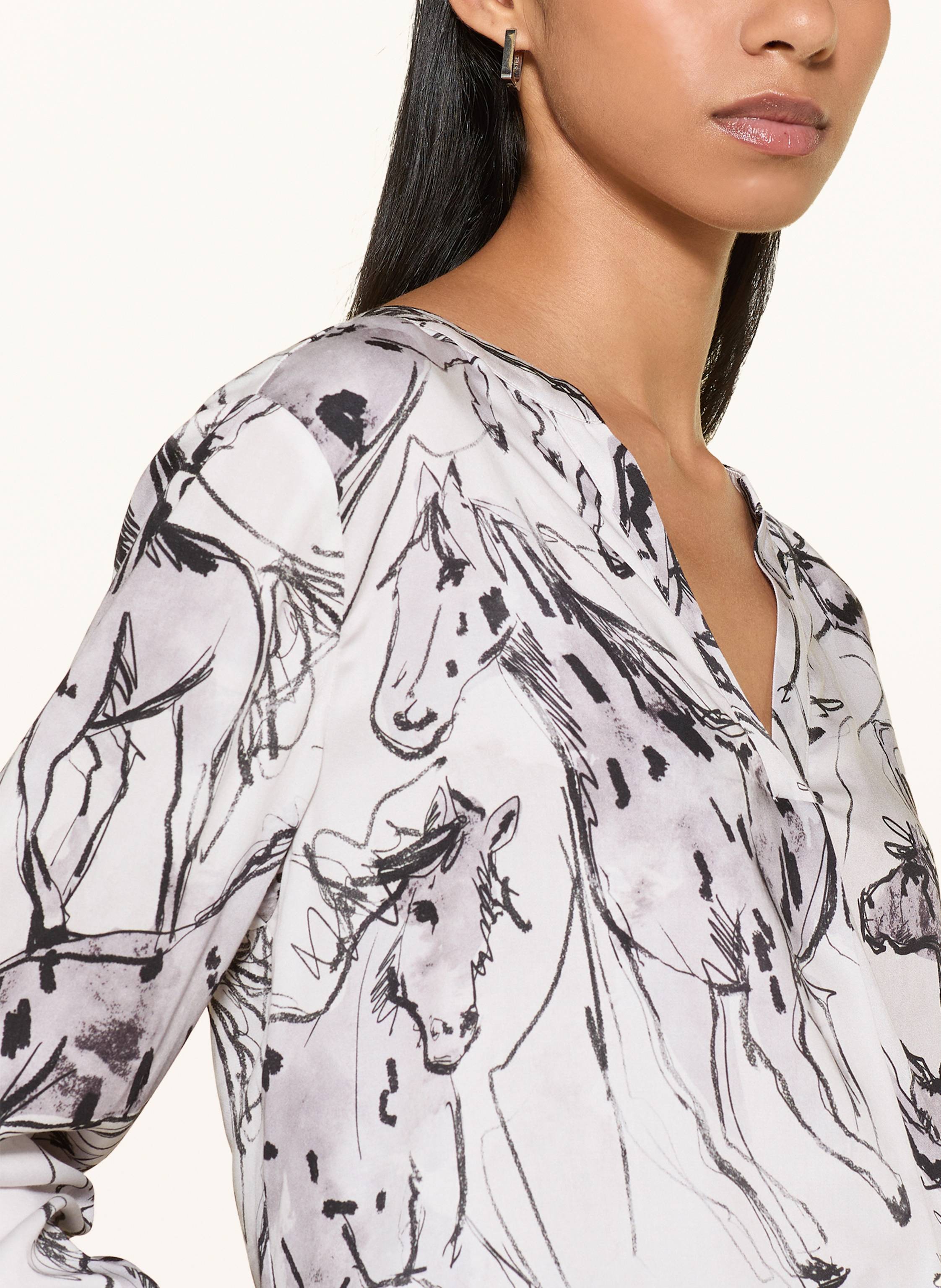 Thumbnail - Milano Italy Blusenshirt grau