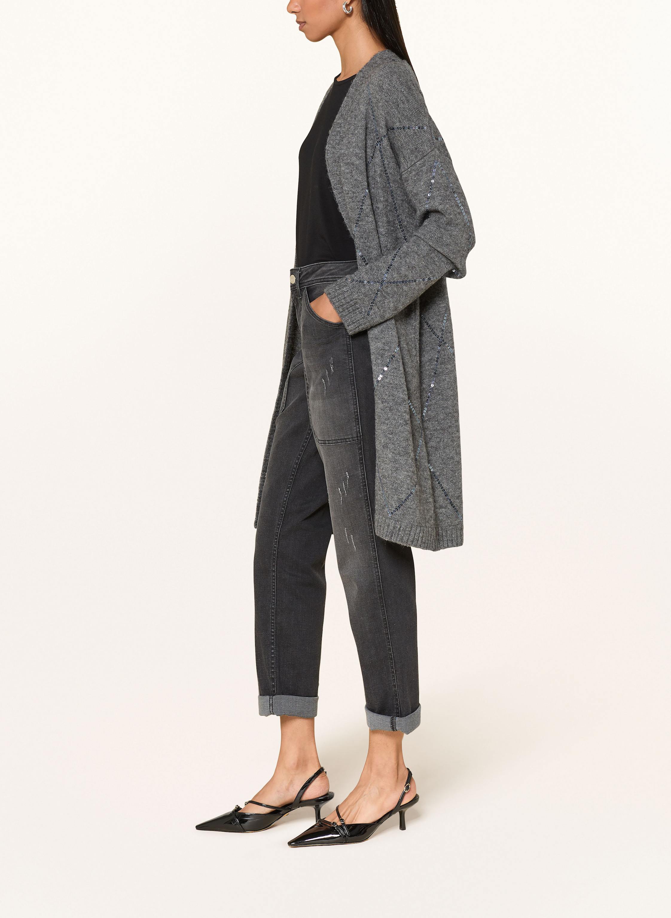 Thumbnail - Milano Italy Straight Jeans grau