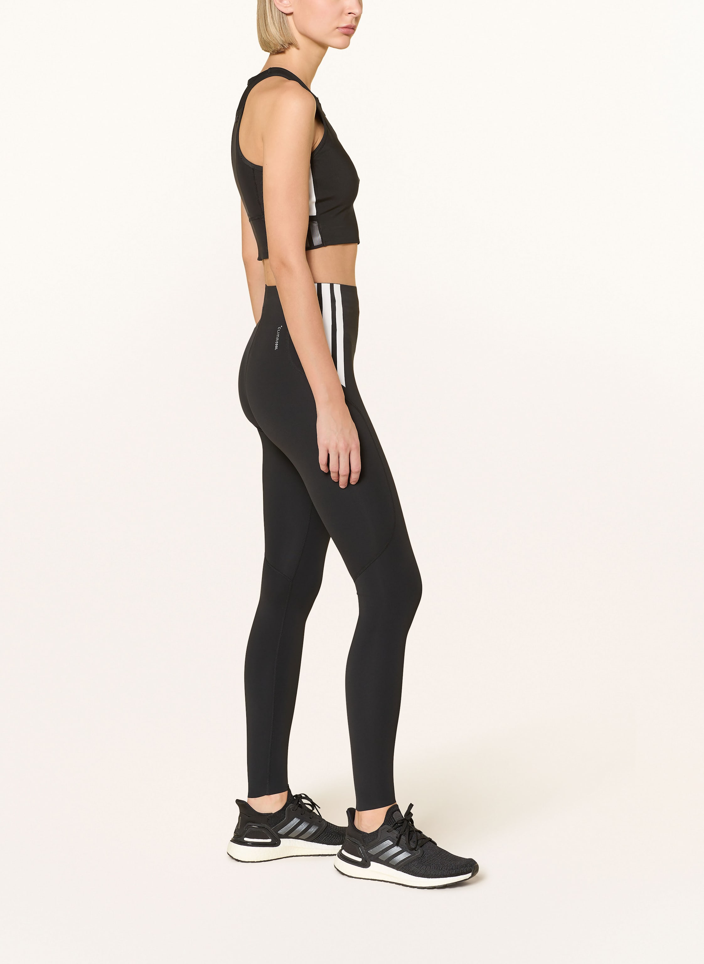 Thumbnail - Adidas Lauf-Tights Adizero schwarz