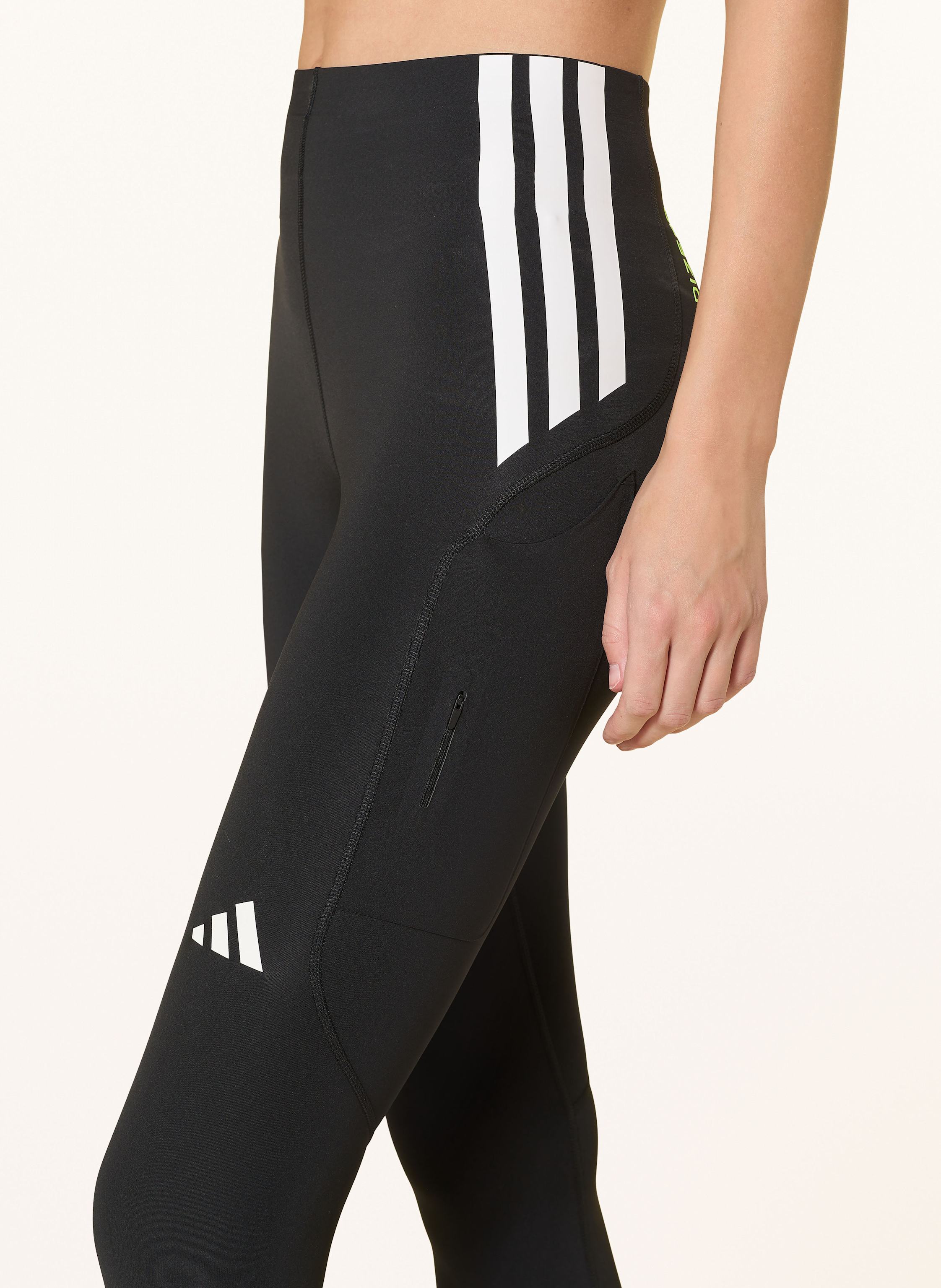 Thumbnail - Adidas Lauf-Tights Adizero schwarz