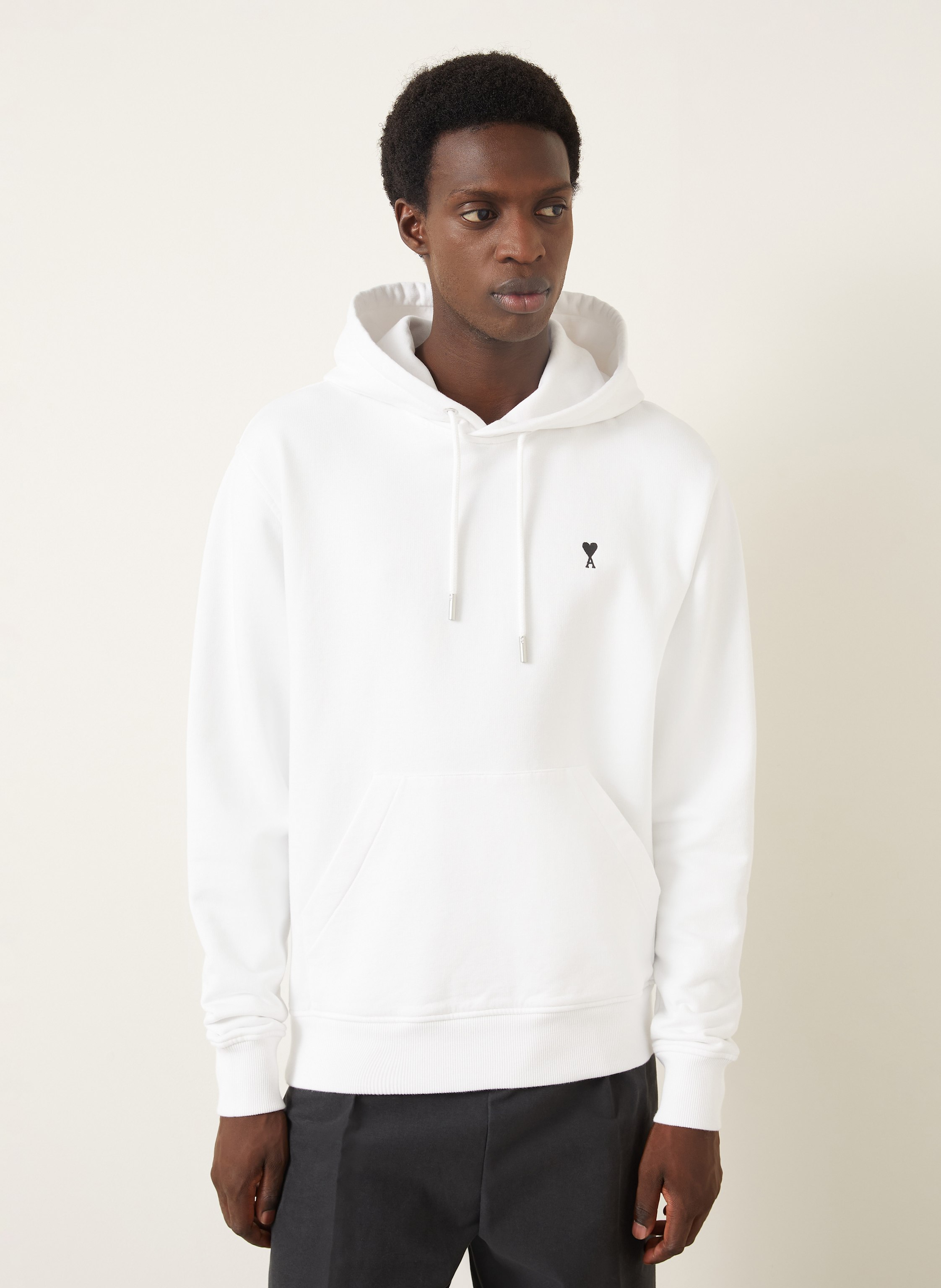Thumbnail - Ami Paris Hoodie weiss