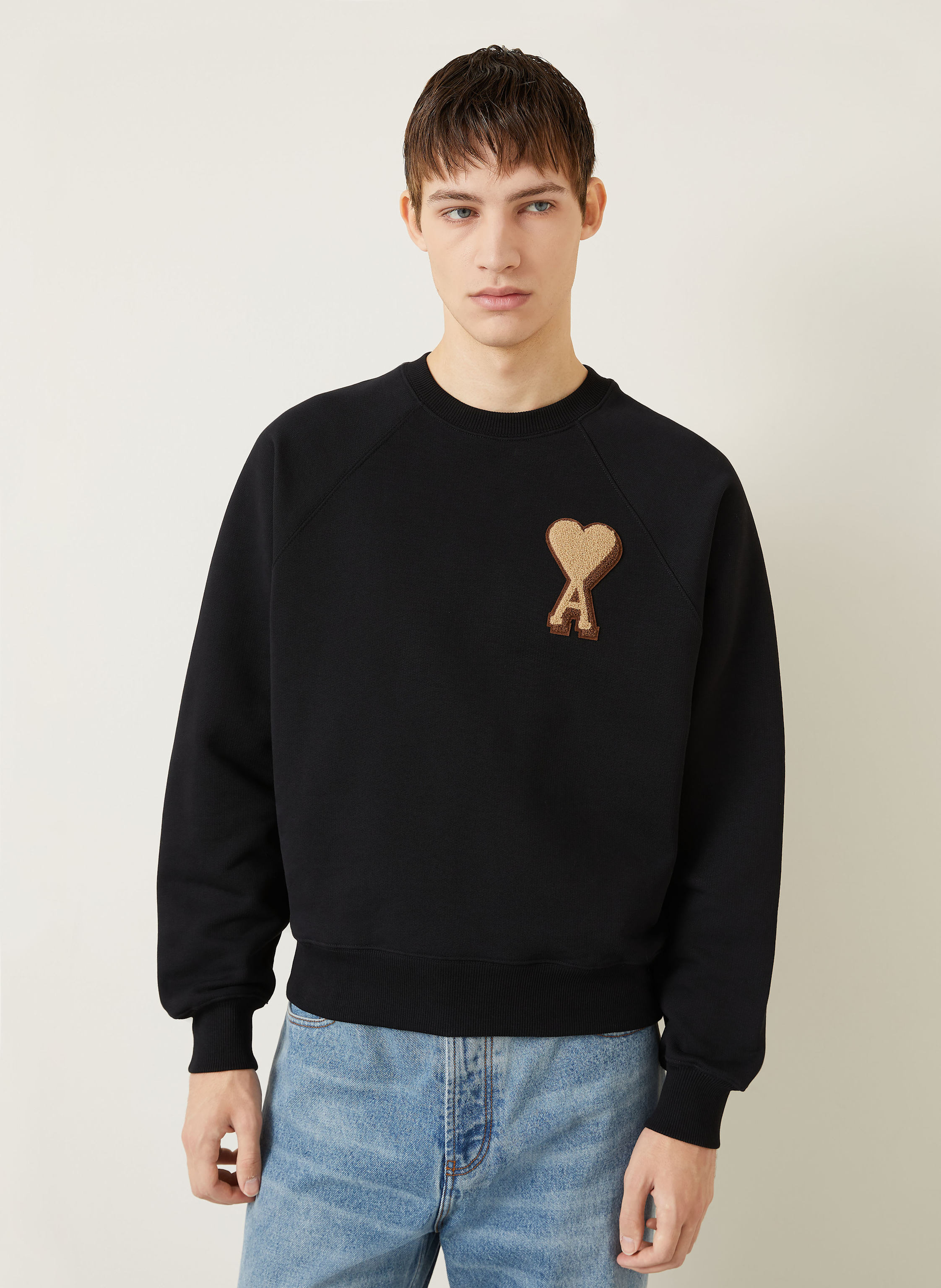 Thumbnail - Ami Paris Sweatshirt schwarz