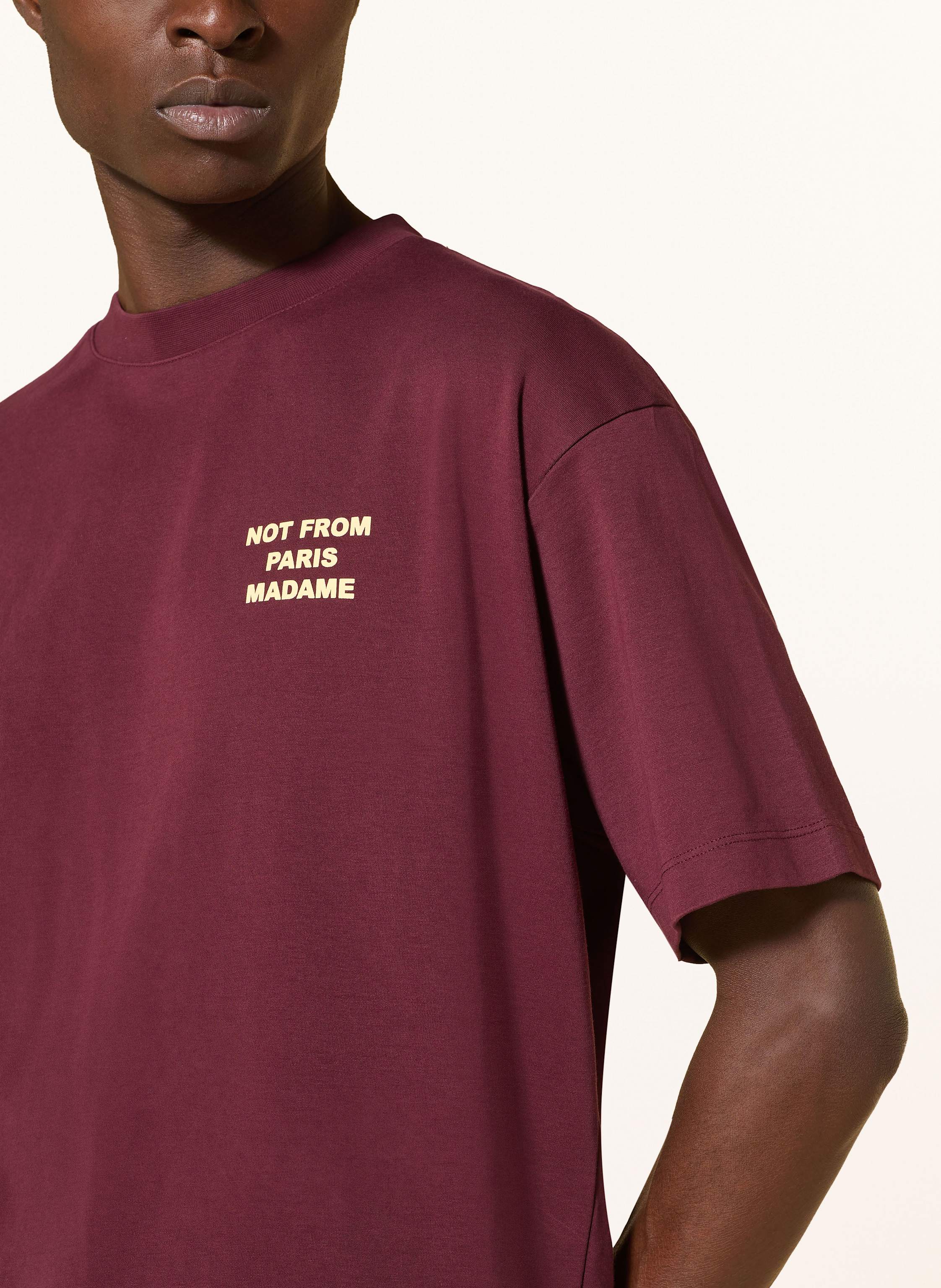 Thumbnail - Drôle De Monsieur T-Shirt Le T-Shirt Slogan rot