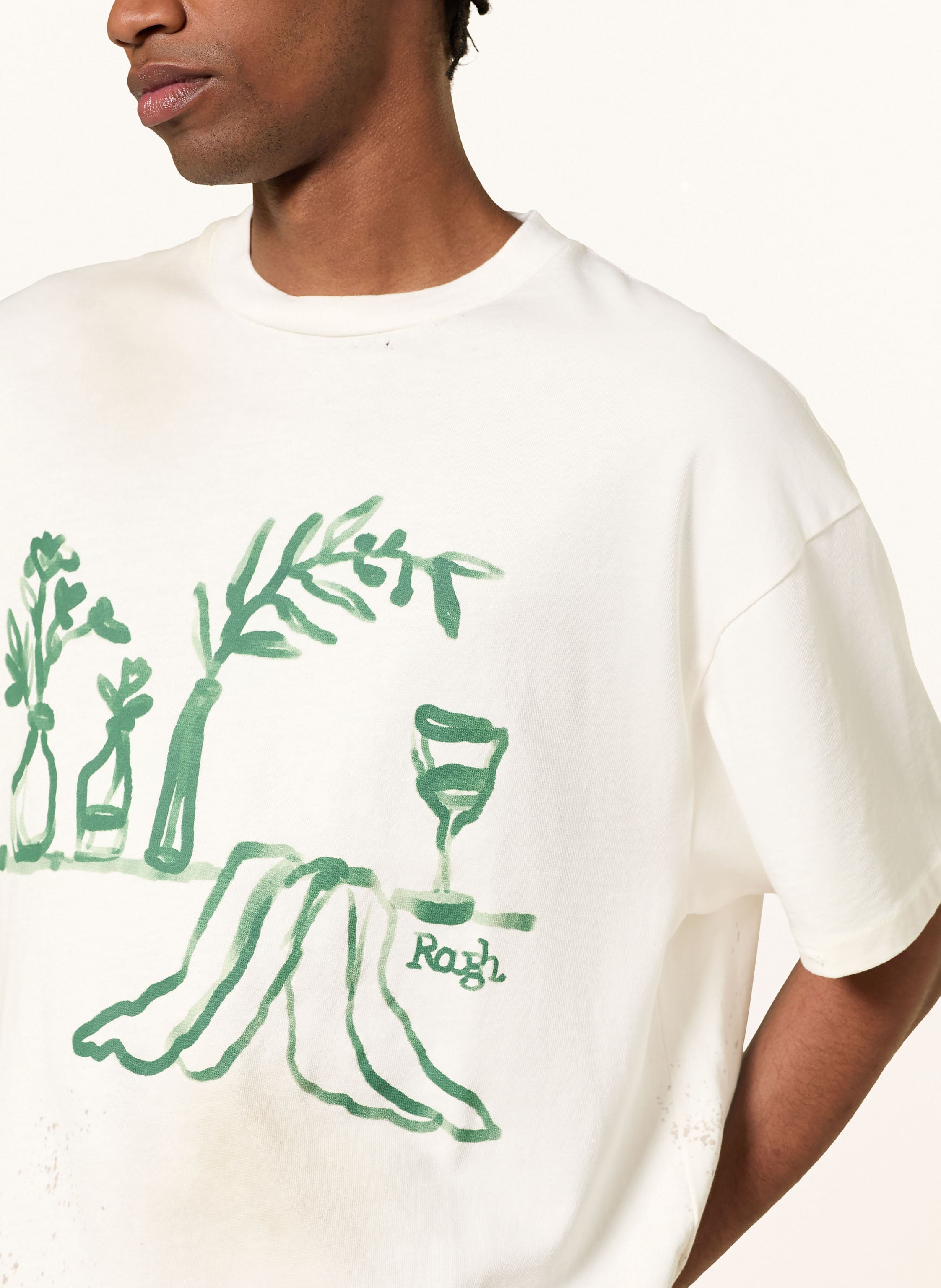 Thumbnail - Rough. T-Shirt weiss