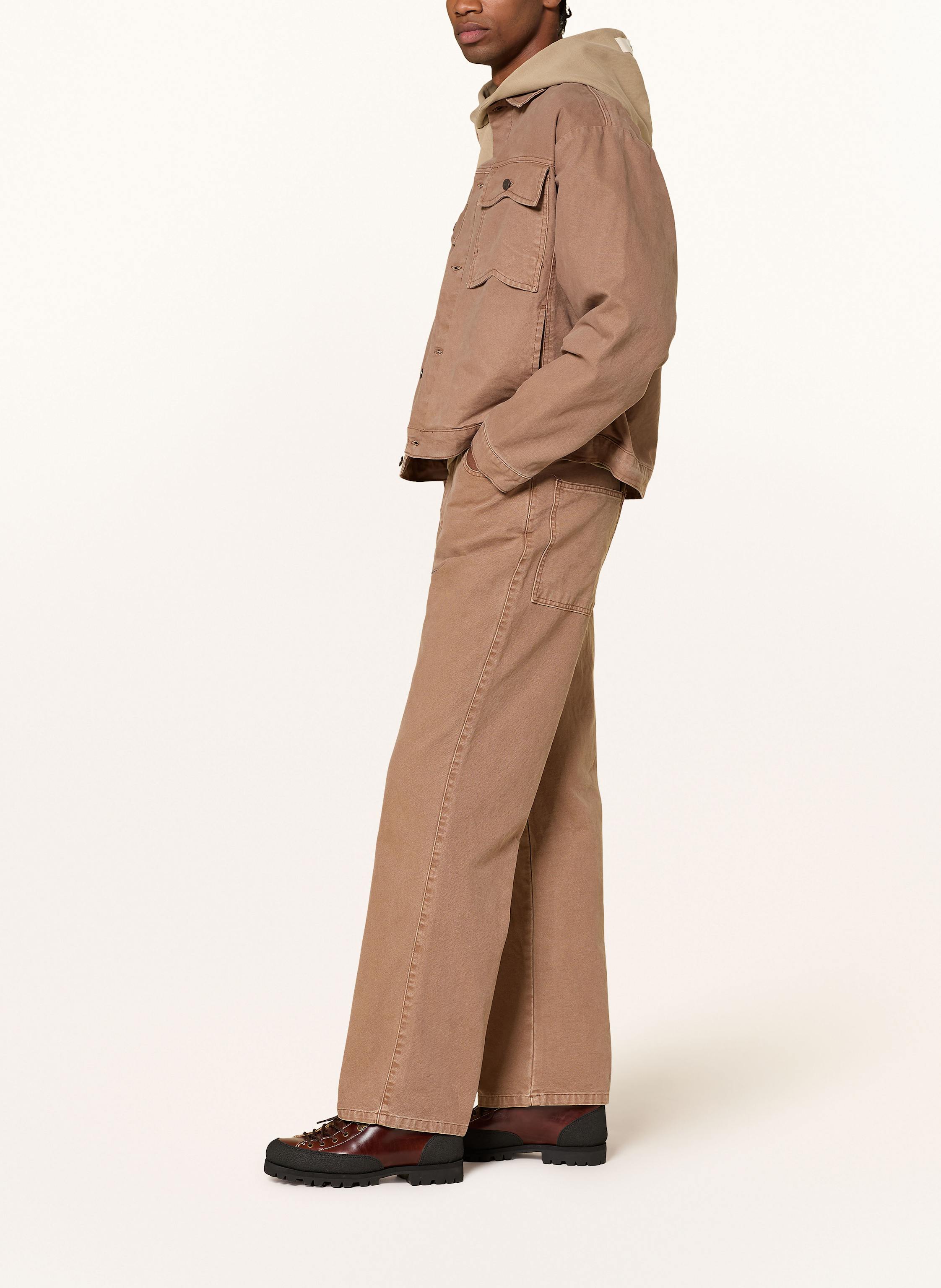 Thumbnail - Rough. Wide Leg Jeans Regular Fit braun