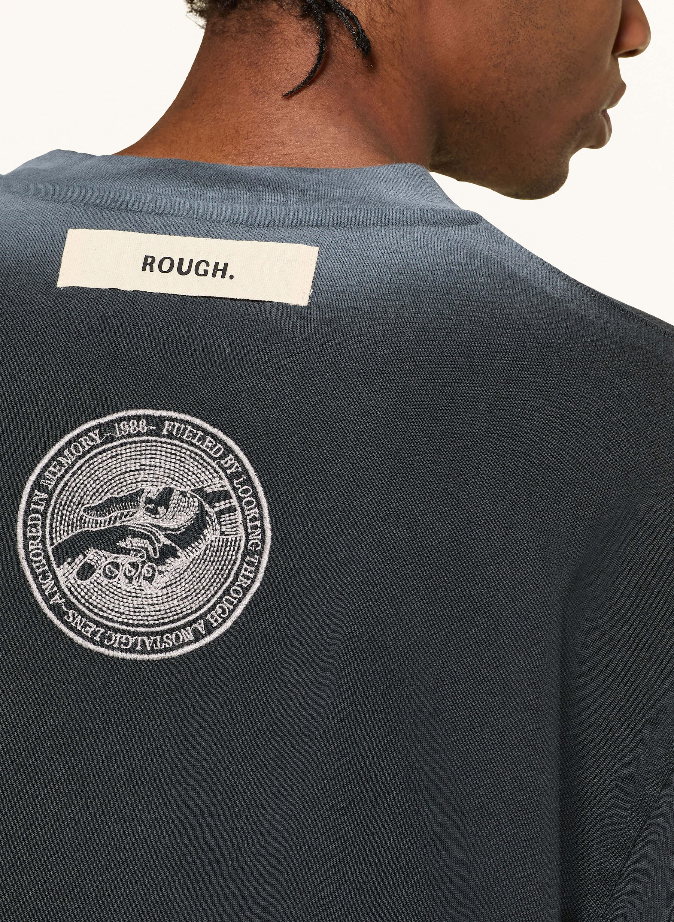 Thumbnail - Rough. Sweatshirt schwarz