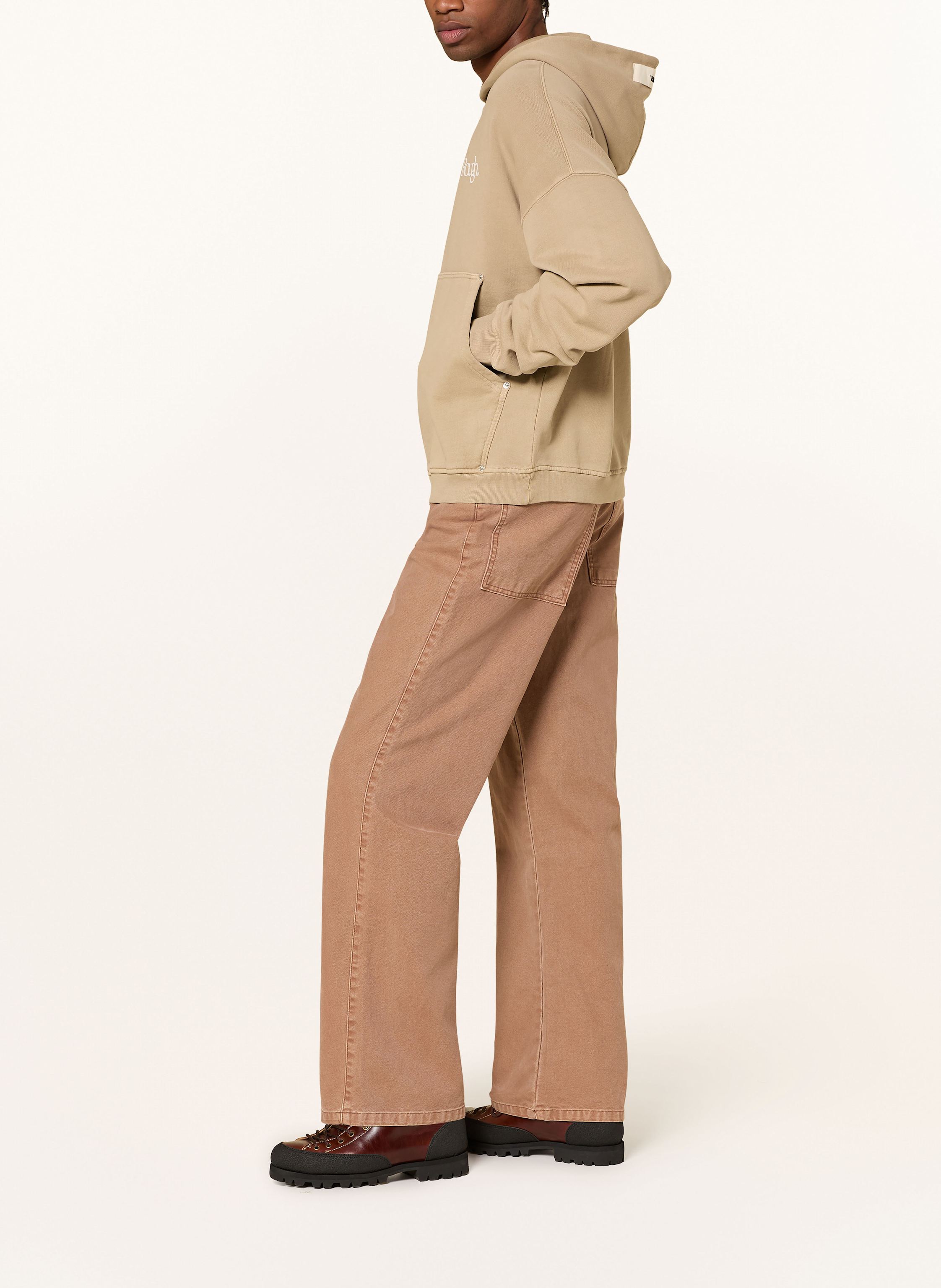 Thumbnail - Rough. Hoodie Anthos beige