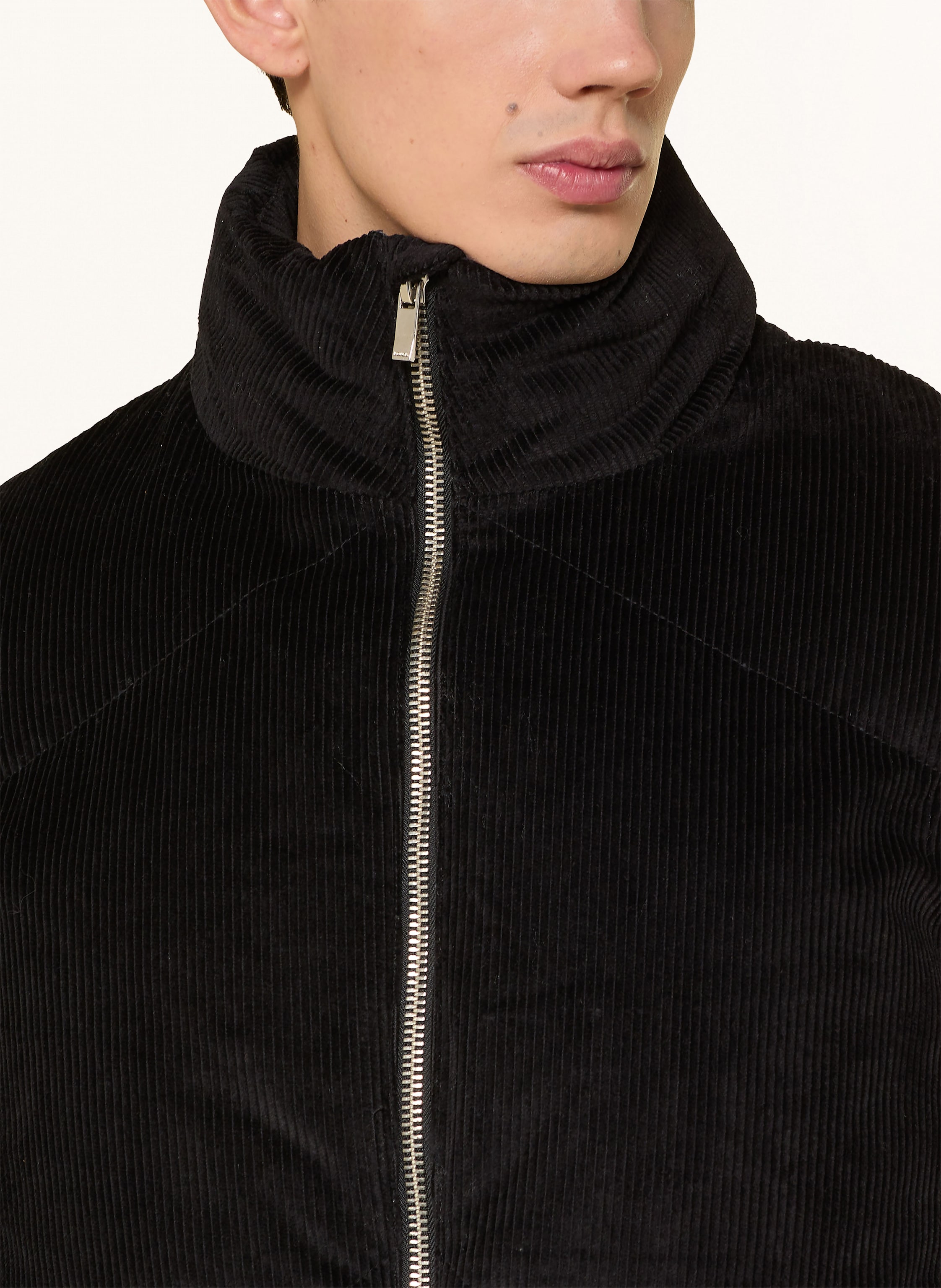 Thumbnail - Rough. Cordweste schwarz