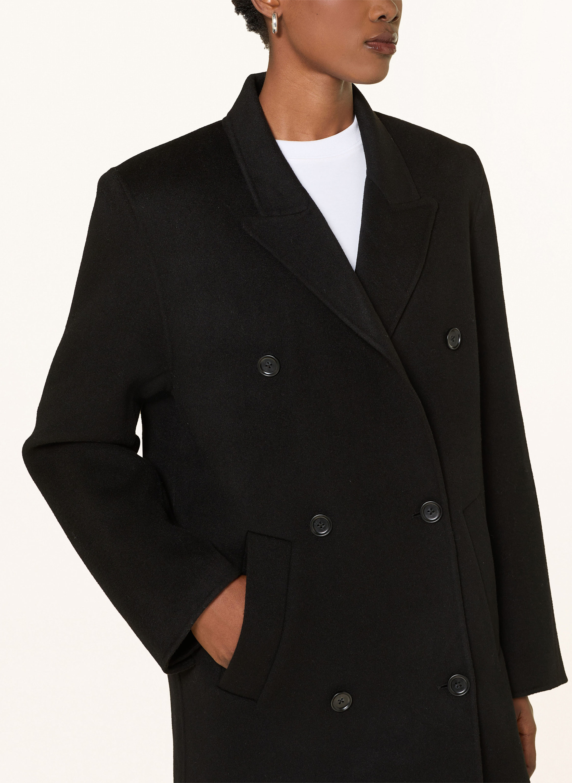 Thumbnail - Almada Label Cabanmantel Deja schwarz