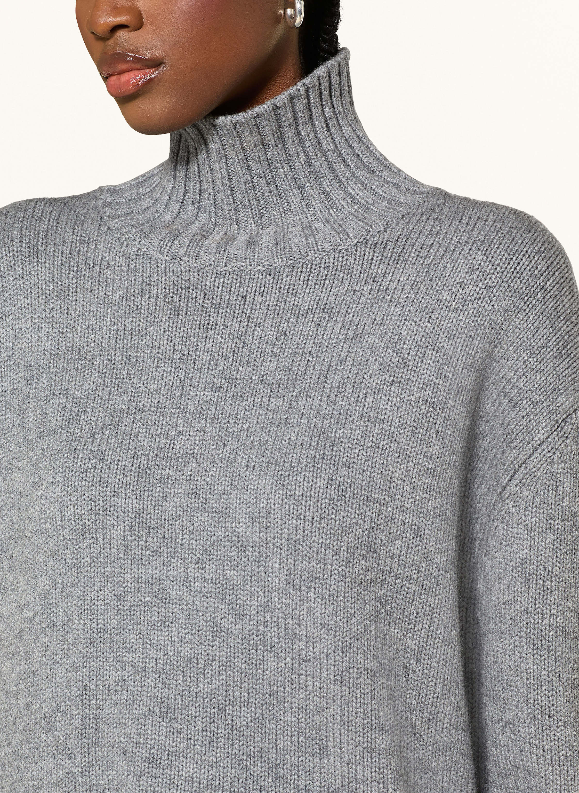 Thumbnail - Almada Label Pullover Nola Mit Cashmere grau