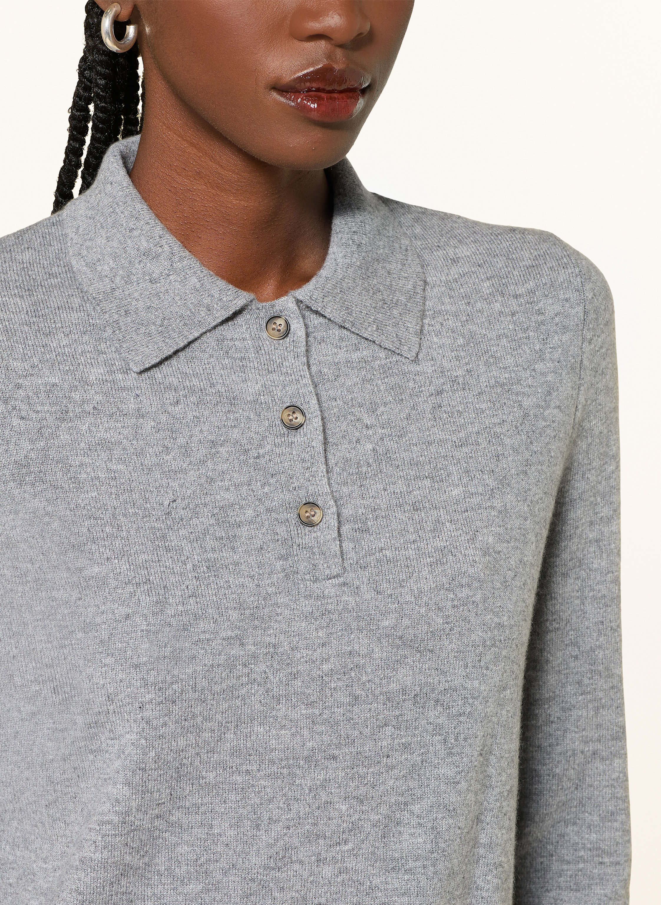 Thumbnail - Almada Label Cashmere-Pullover Minou grau