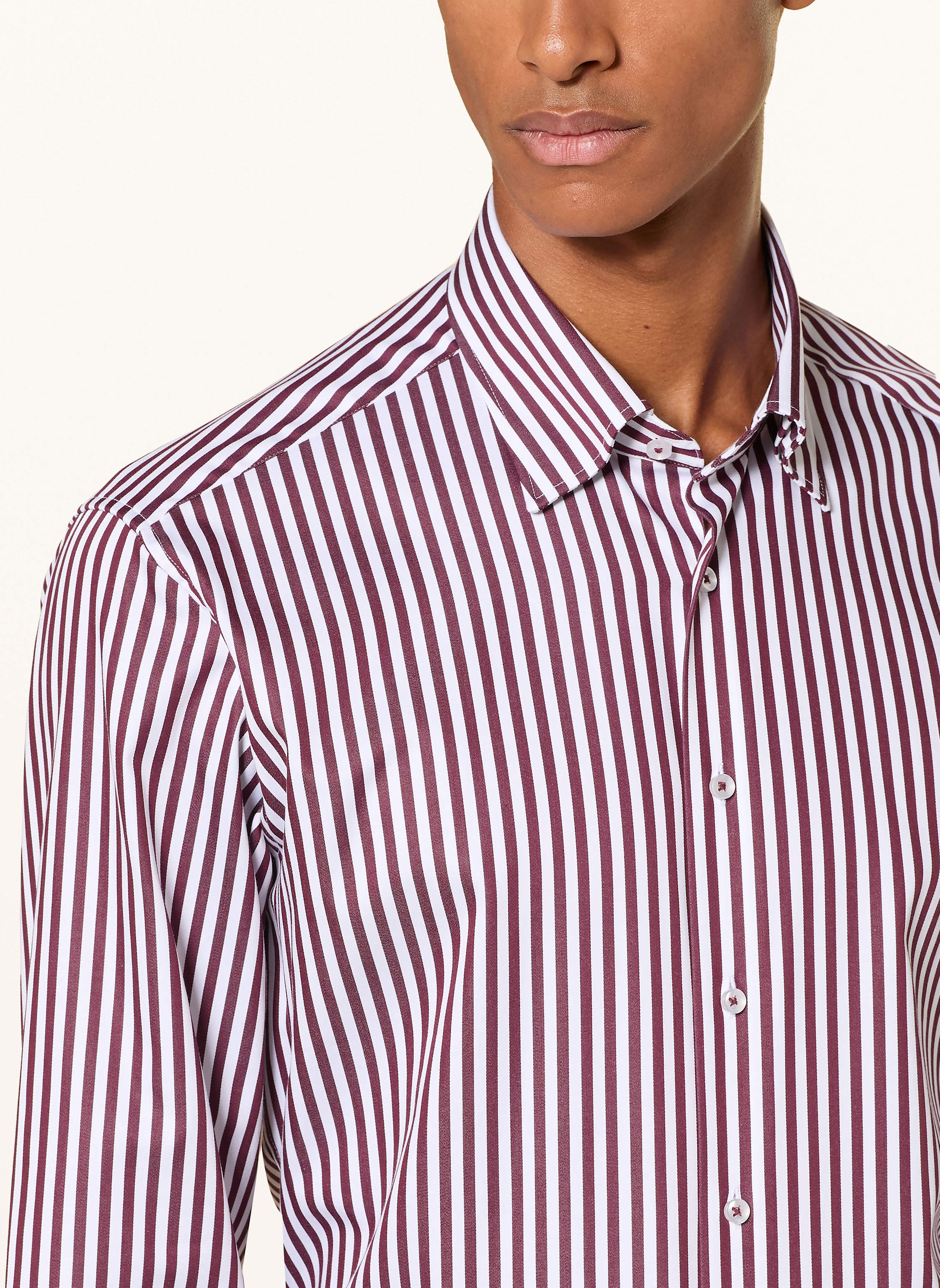 Thumbnail - Eterna Hemd Modern Fit lila