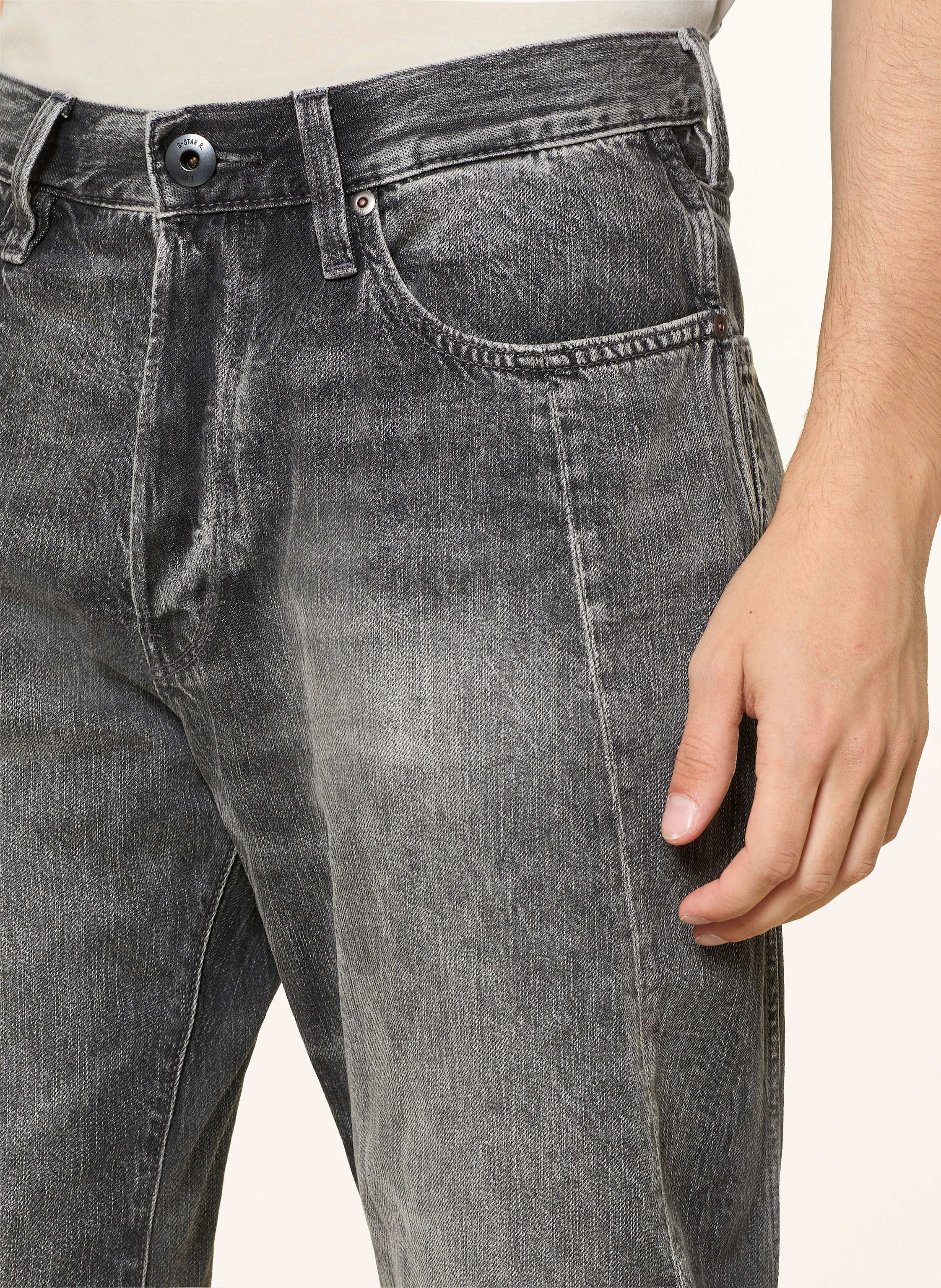 Thumbnail - G-Star Jeans Contor Straight Fit grau