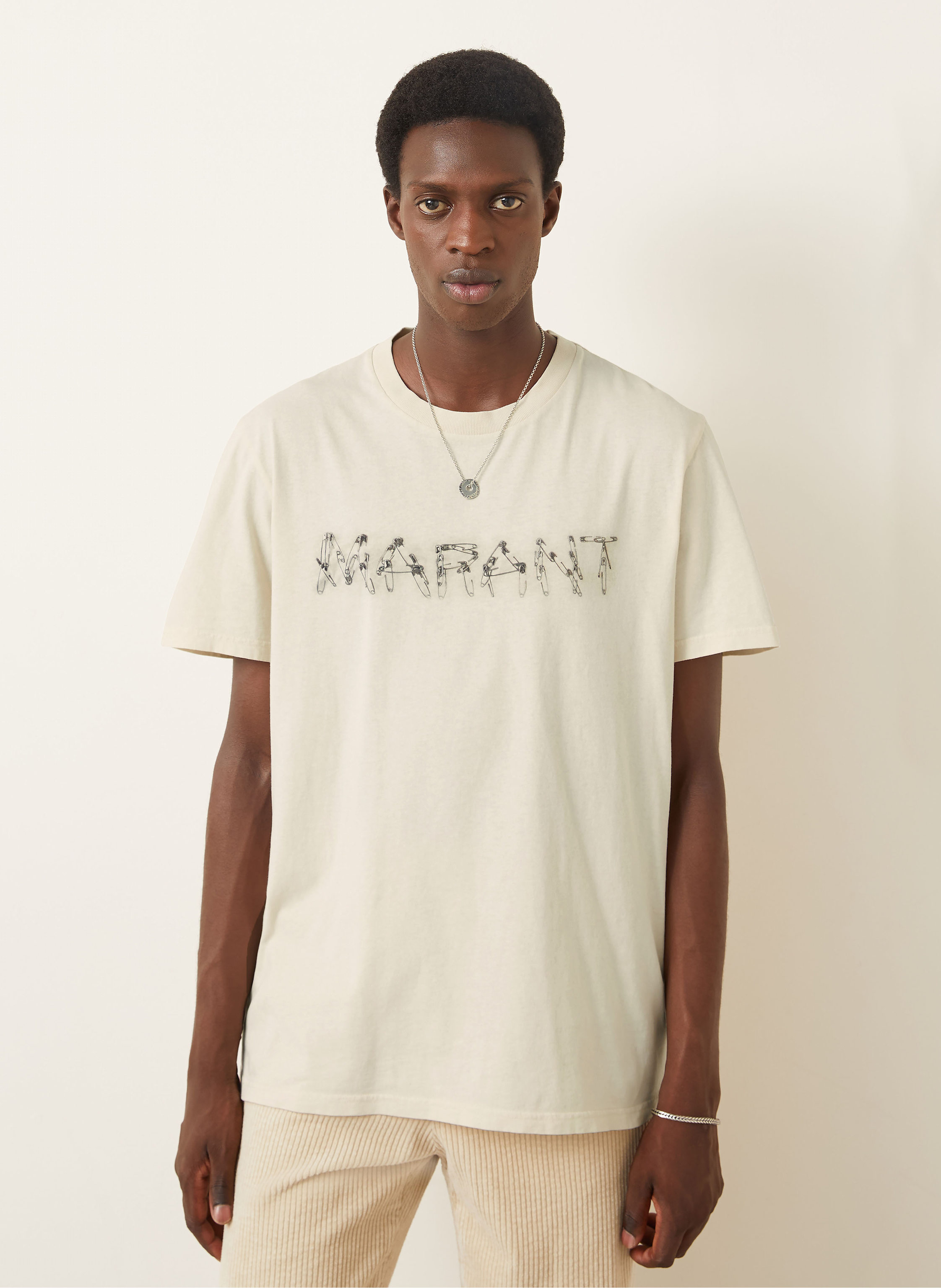 Thumbnail - Isabel Marant T-Shirt Honore beige