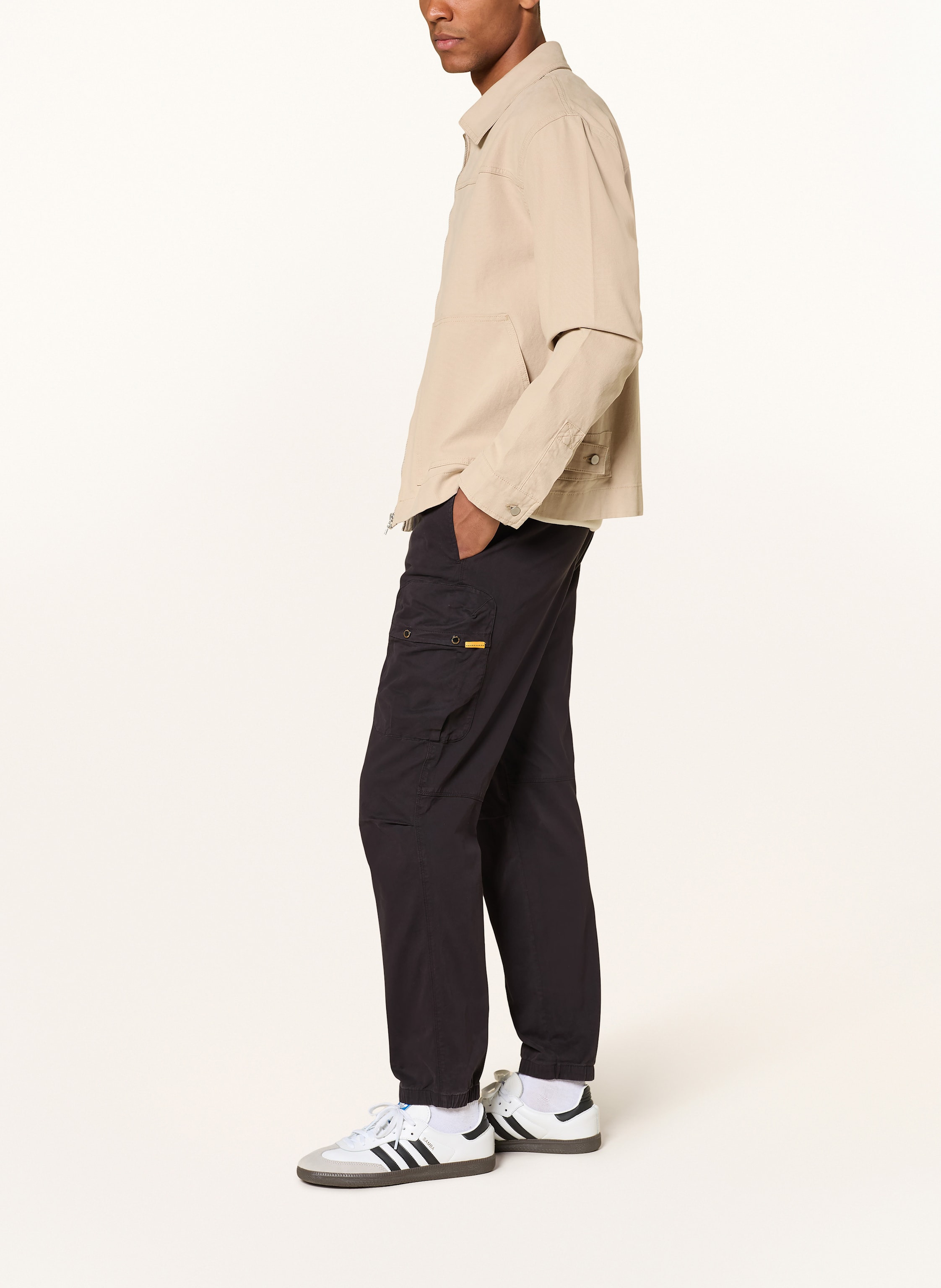 Thumbnail - Parajumpers Cargohose Zander schwarz