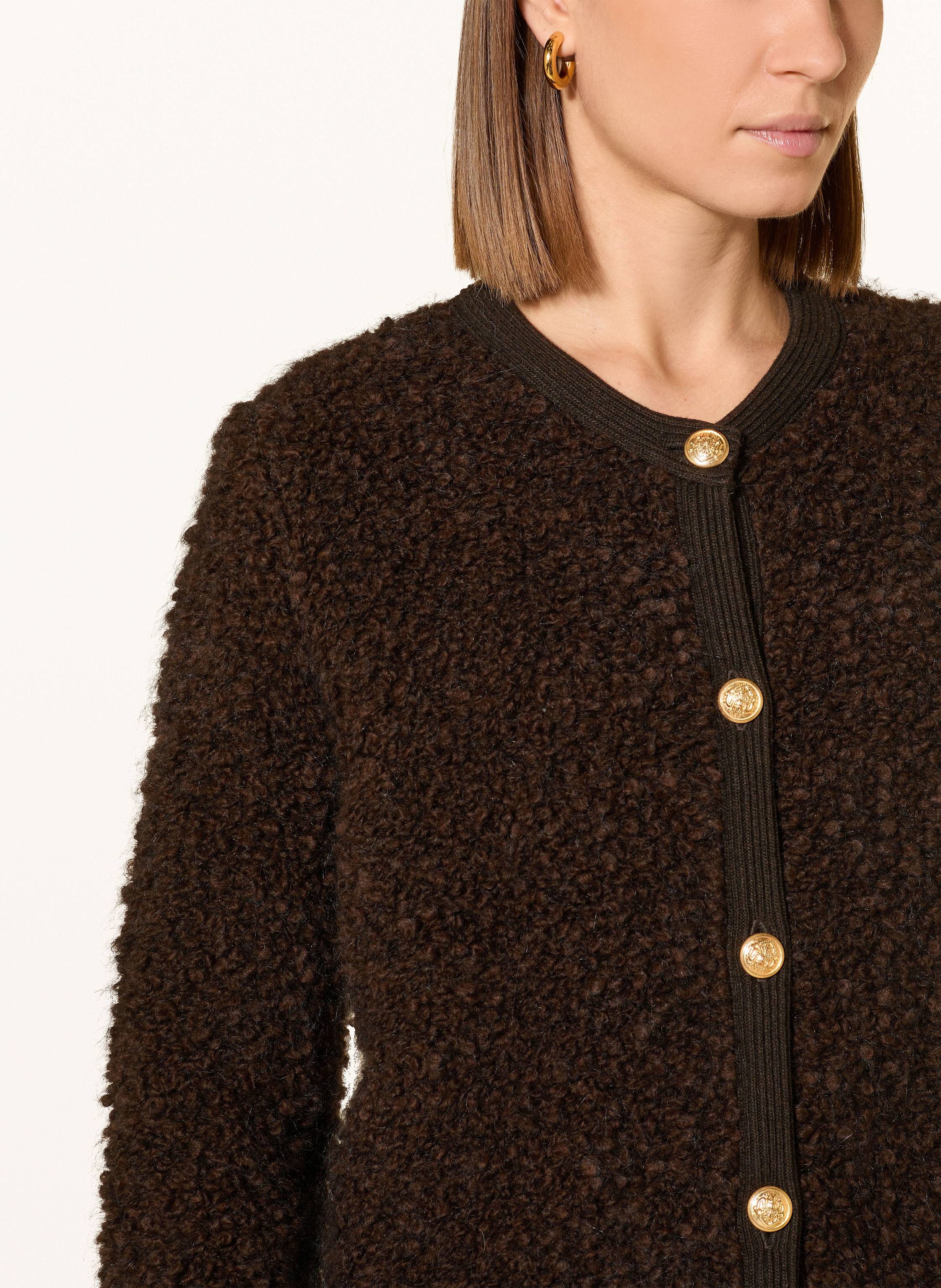 Thumbnail - Smith & Soul Strickjacke Aus Bouclé braun