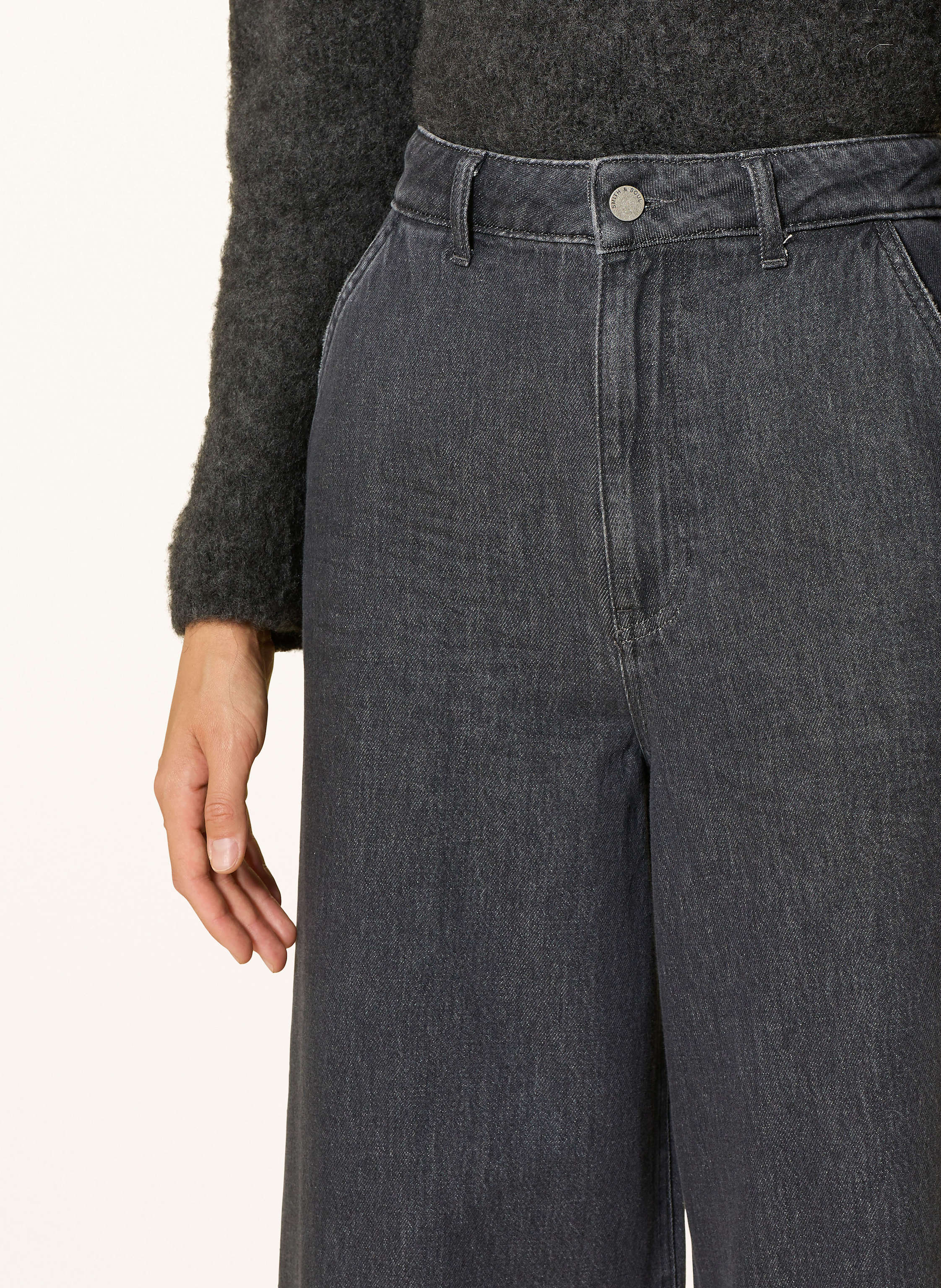 Thumbnail - Smith & Soul Barrel Jeans grau