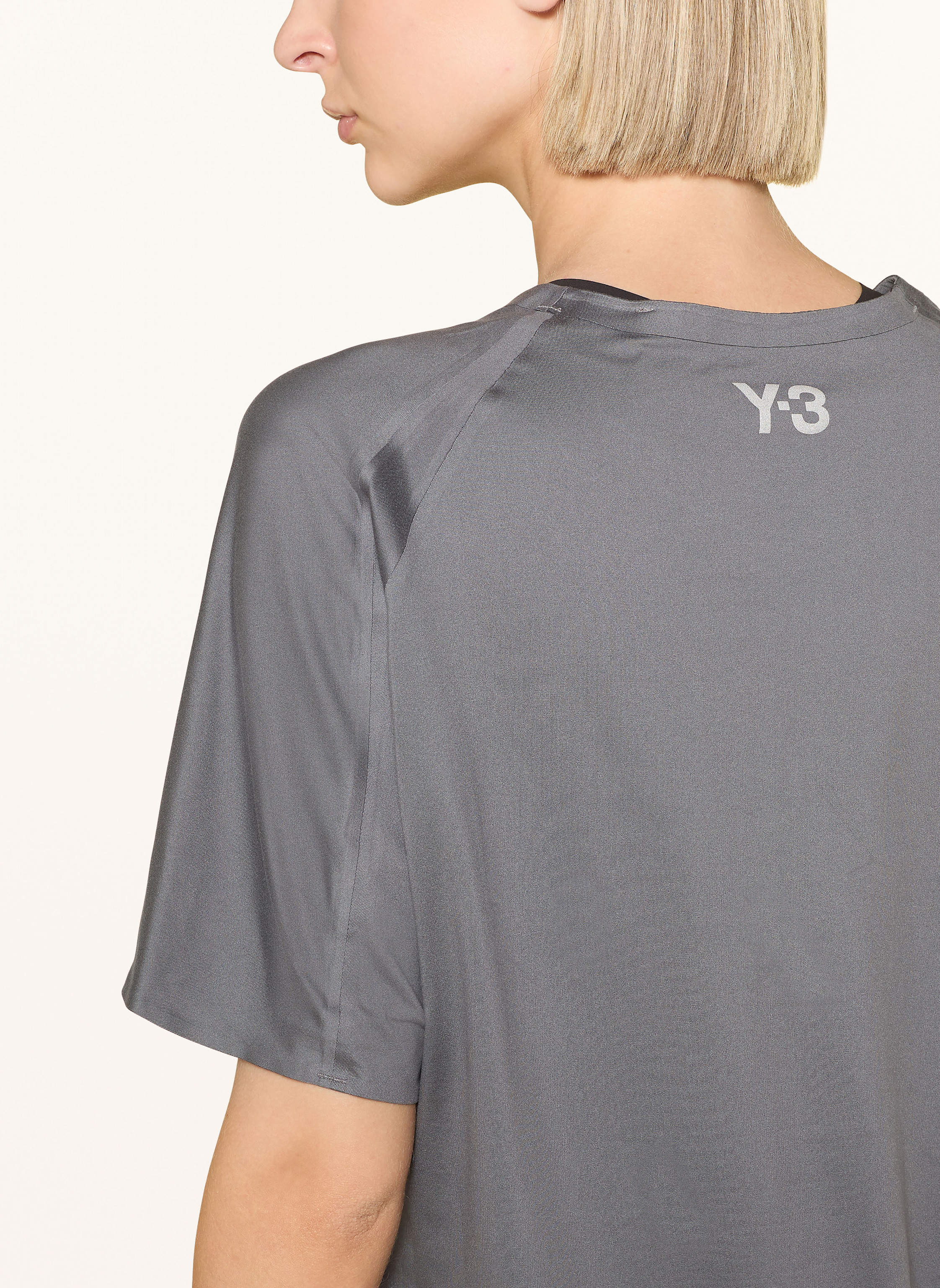 Thumbnail - Y-3 Laufshirt grau