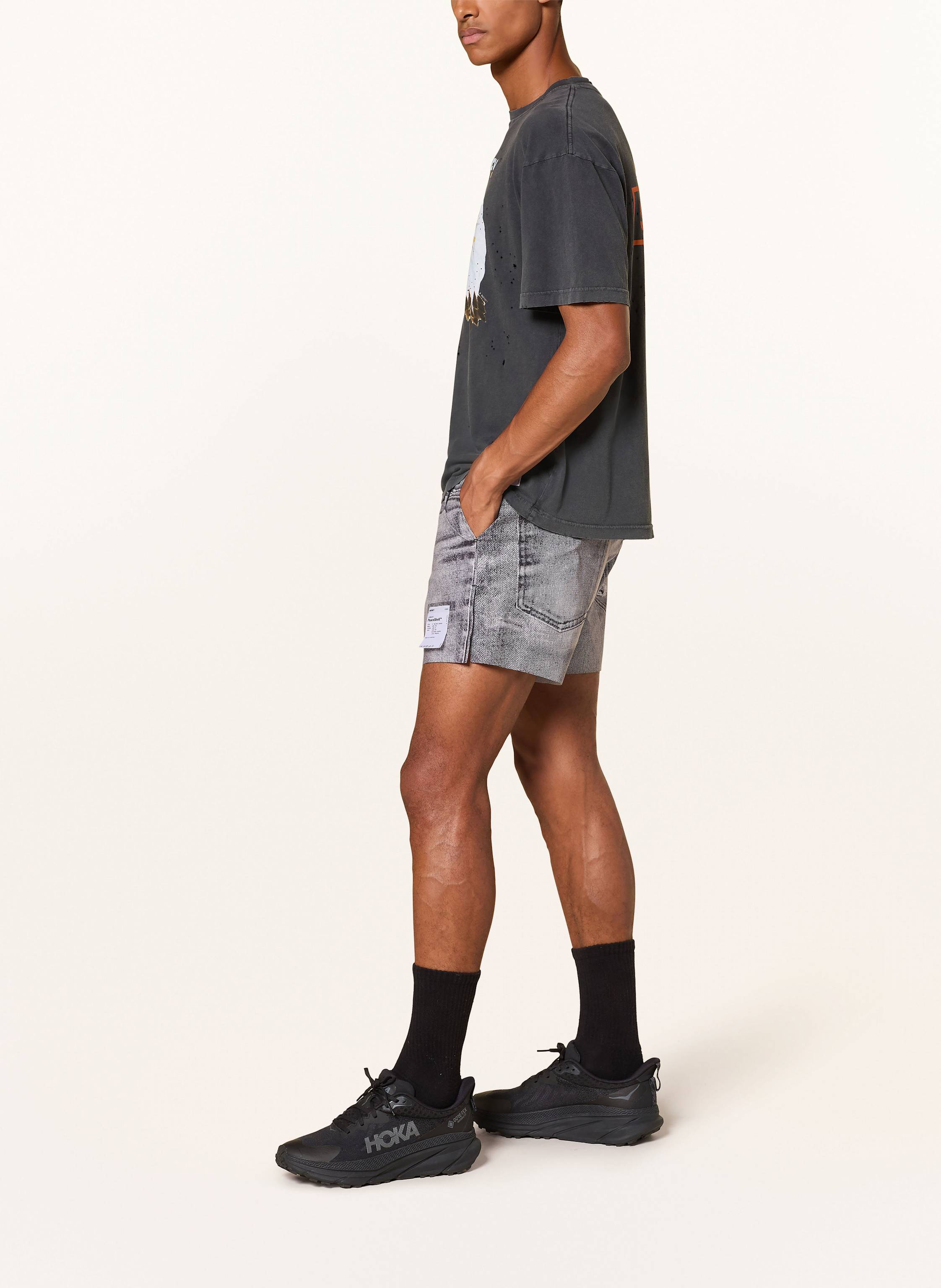 Thumbnail - Satisfy Laufshorts Peaceshell™ schwarz