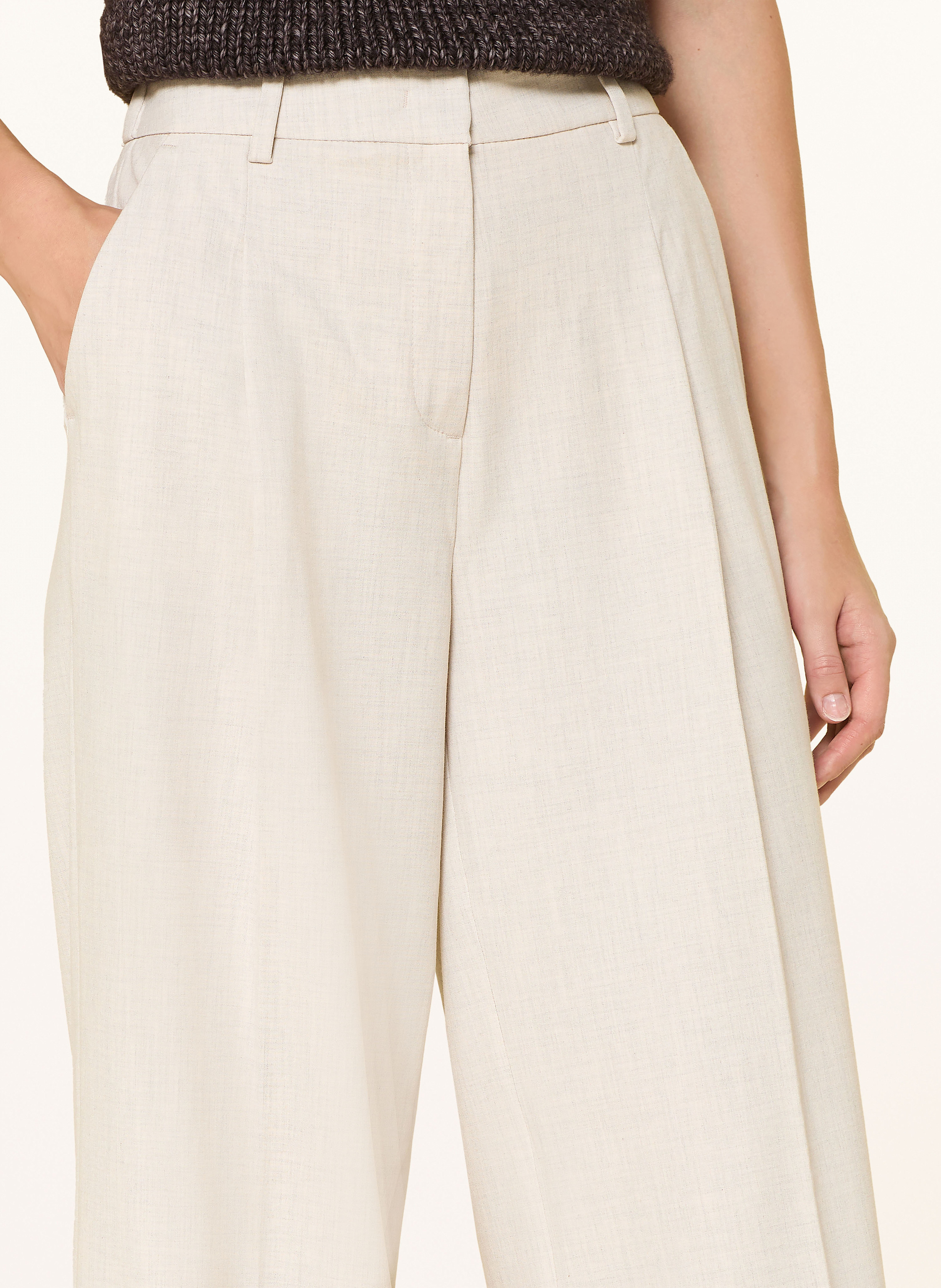 Thumbnail - Opus Pants Marlenehose Moira Soul beige