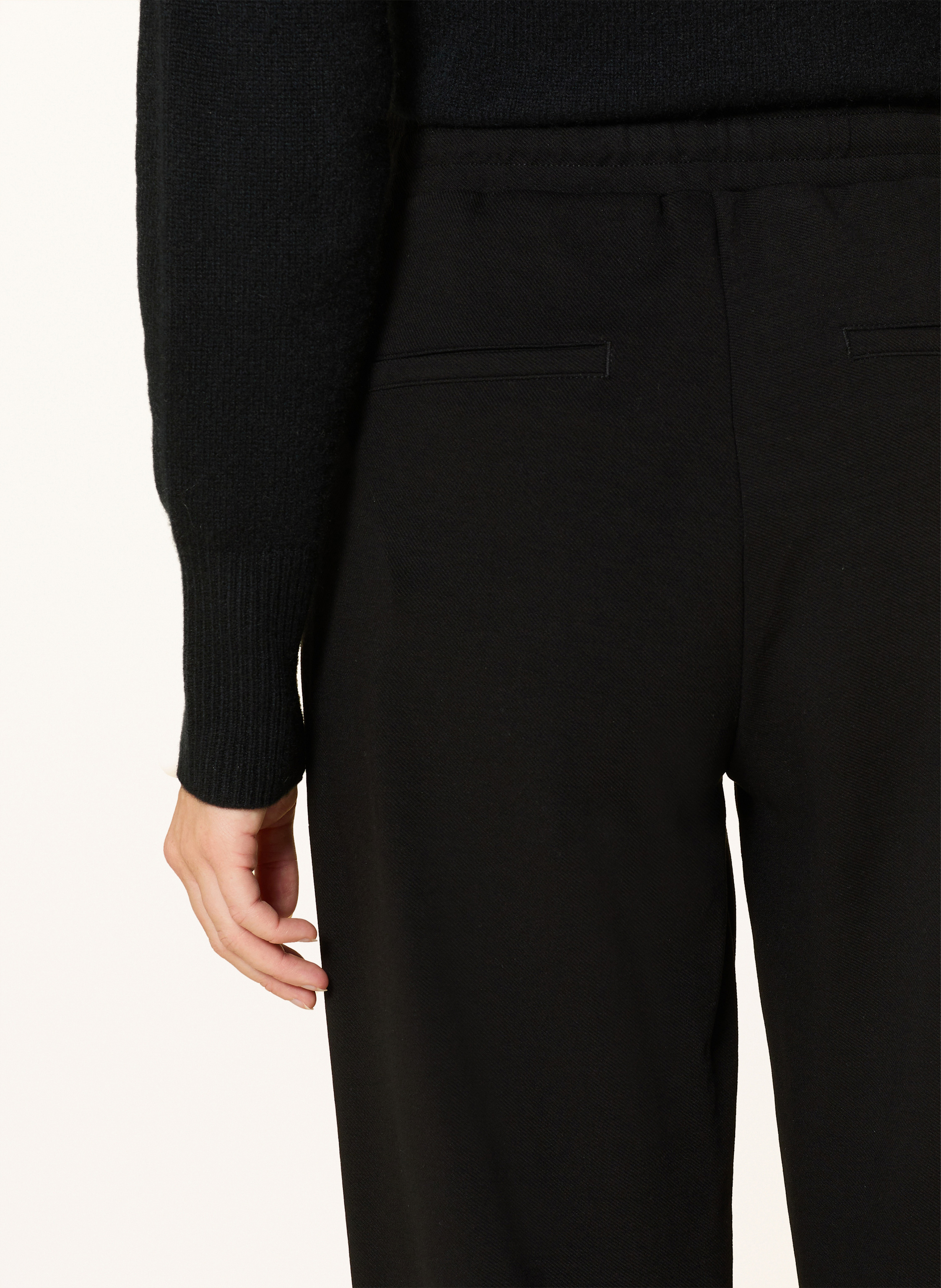 Thumbnail - Opus Pants Hose Macie Im Jogging-Stil schwarz