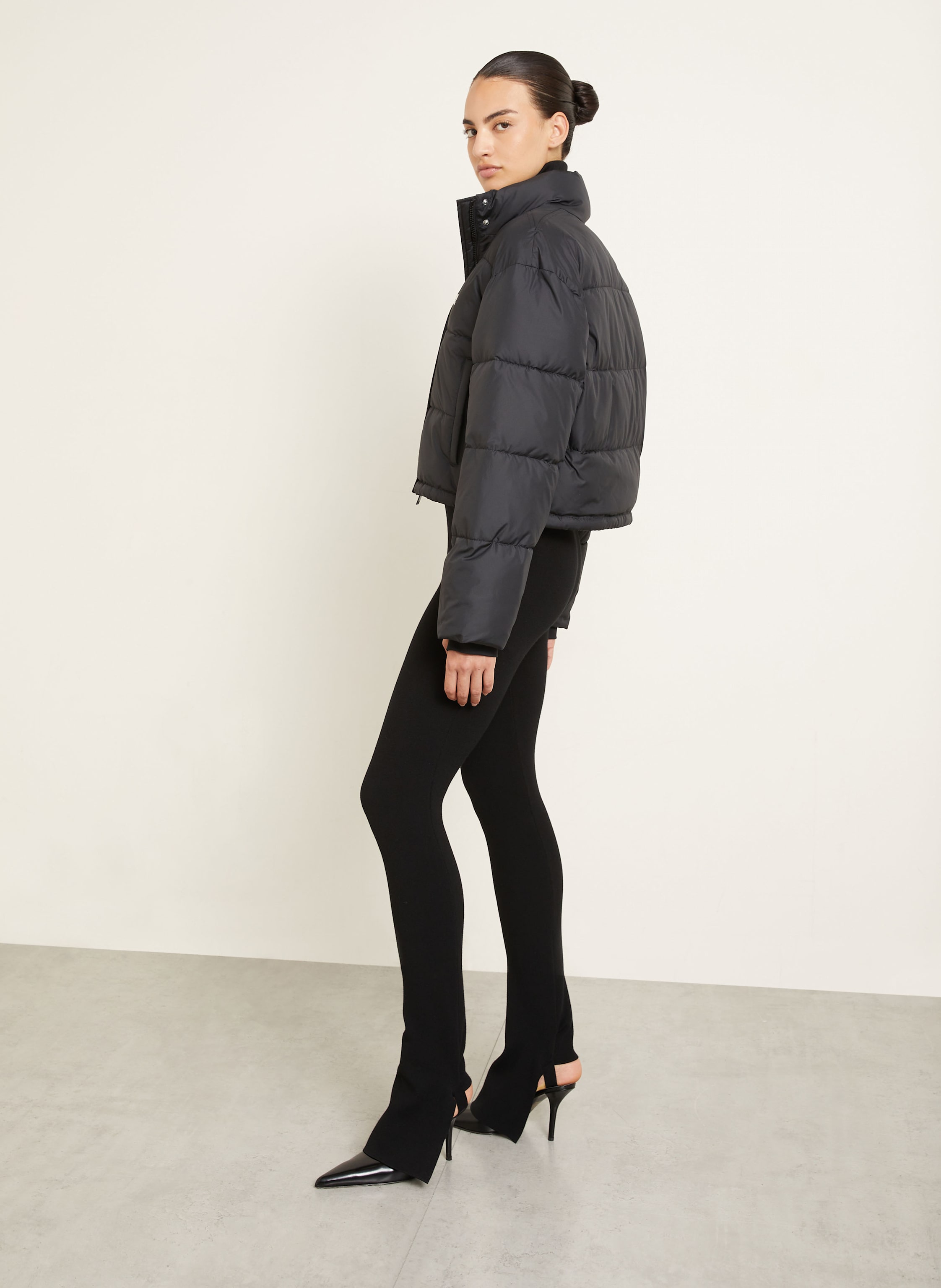 Thumbnail - Courrèges Strickhose schwarz