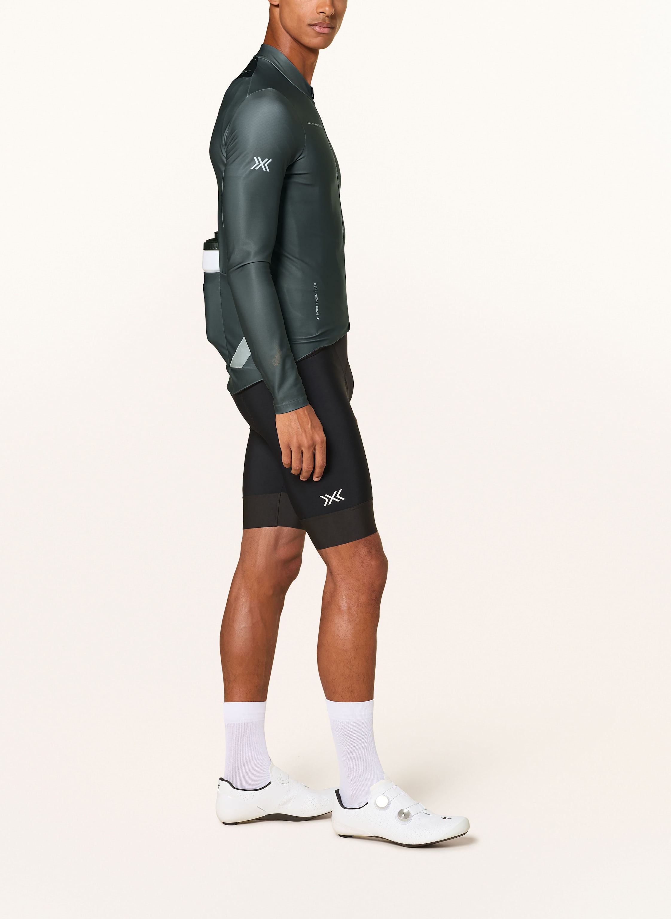 Thumbnail - X-Bionic Radhose Corefusion Ride Warm Mit Trägern Und Gepolstertem Einsatz schwarz