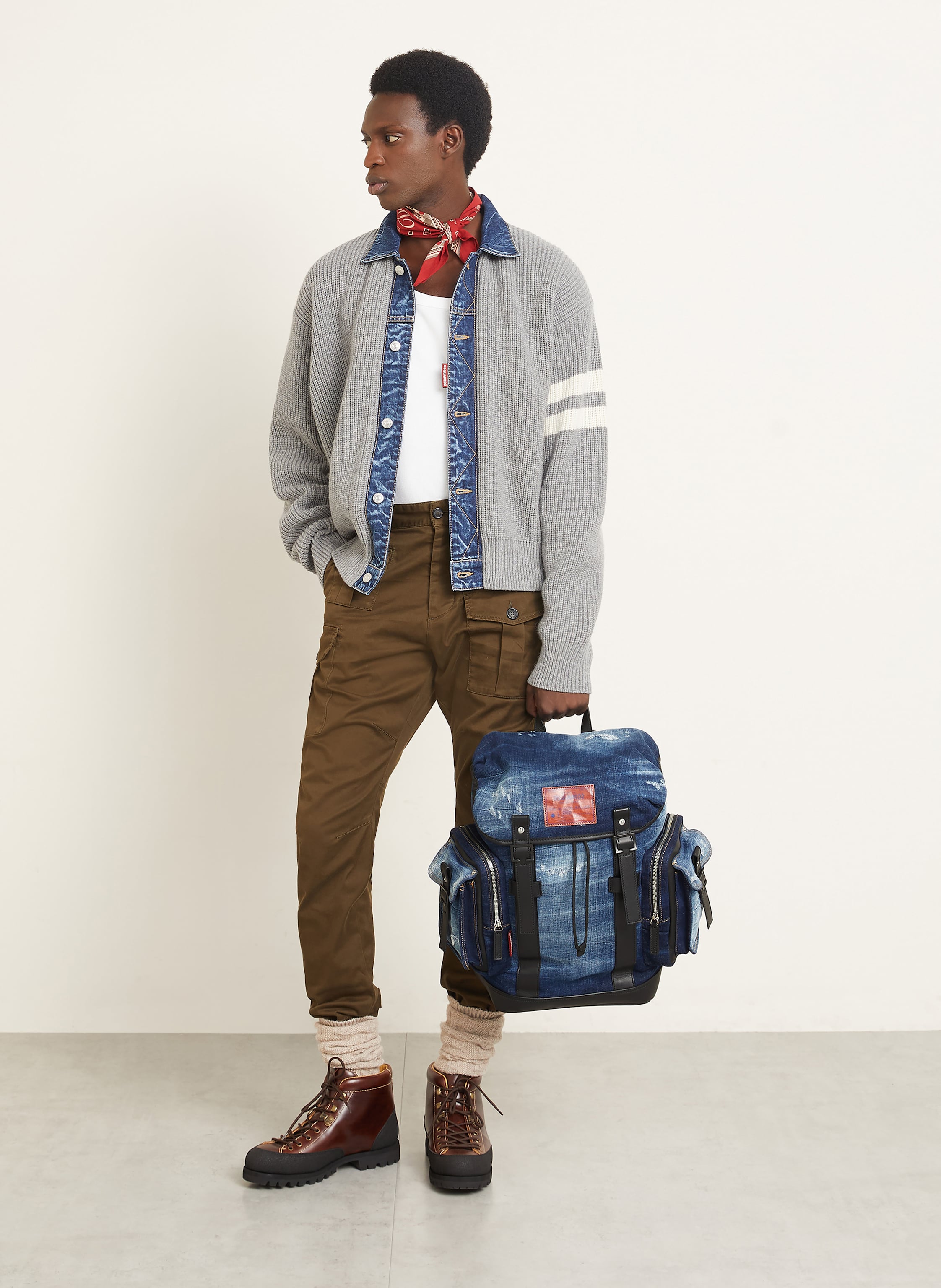Thumbnail - dsquared2 Rucksack Mit Laptop-Fach blau