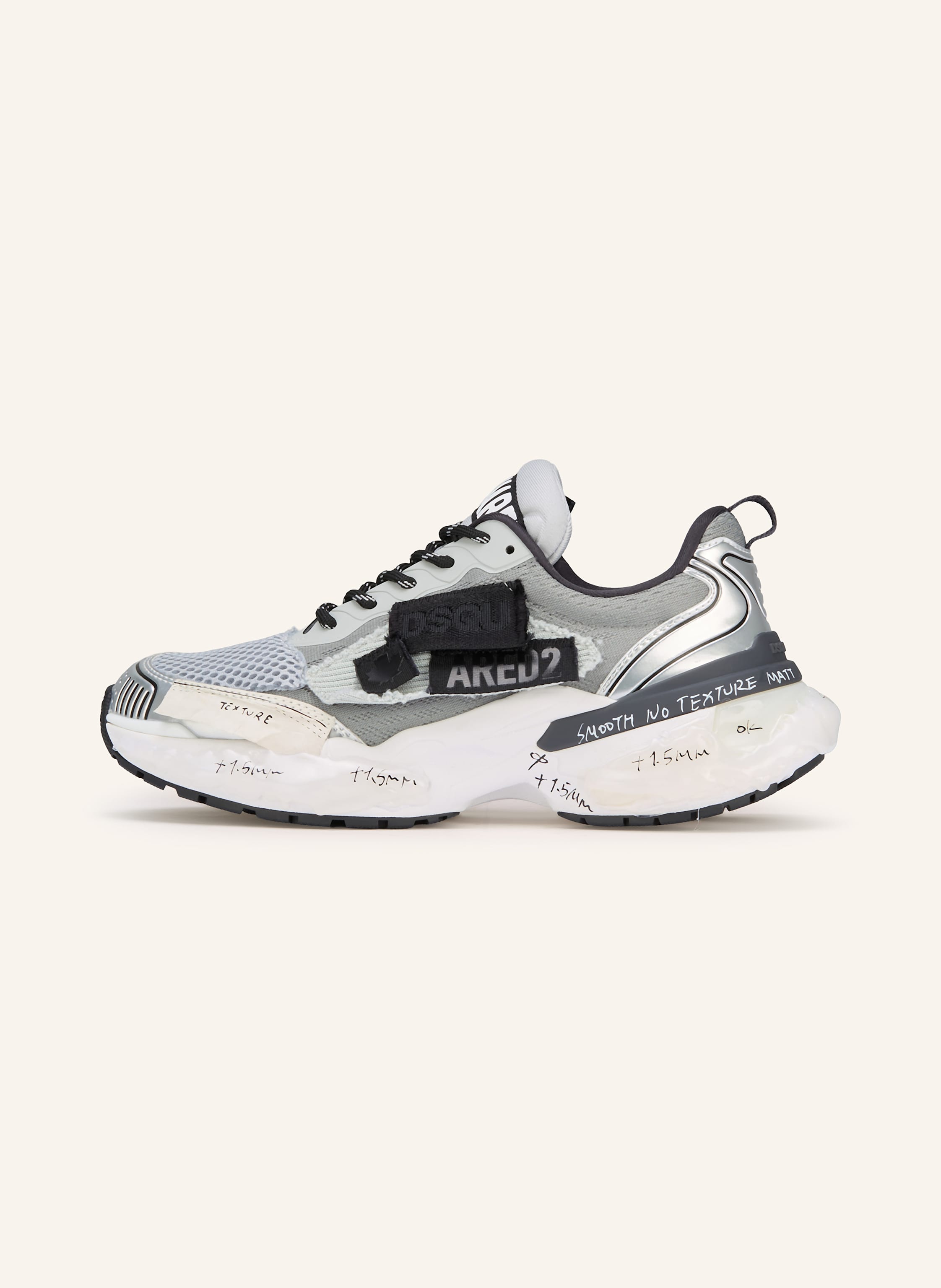 Thumbnail - dsquared2 Sneaker Faster grau