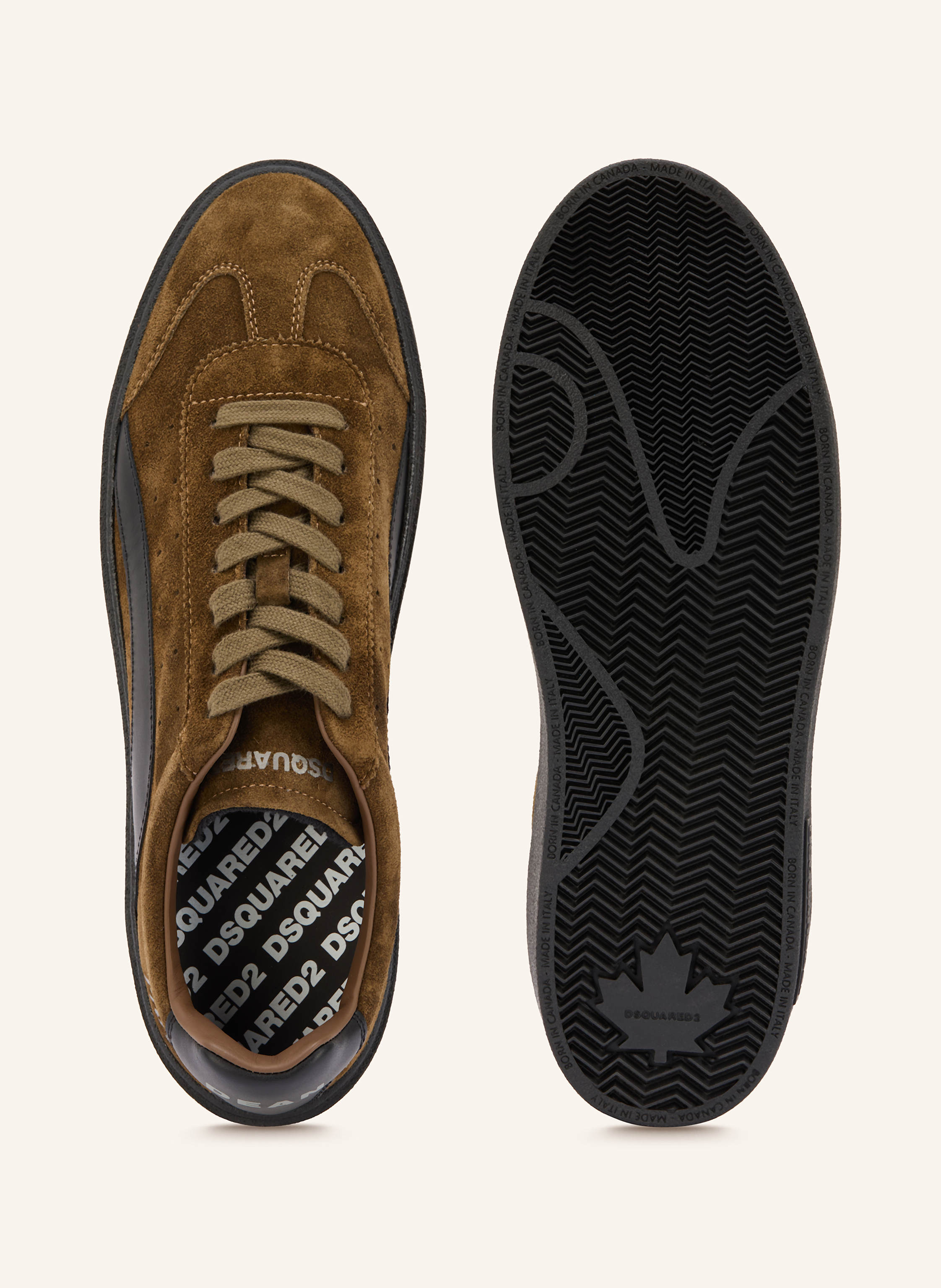 Thumbnail - dsquared2 Sneaker braun