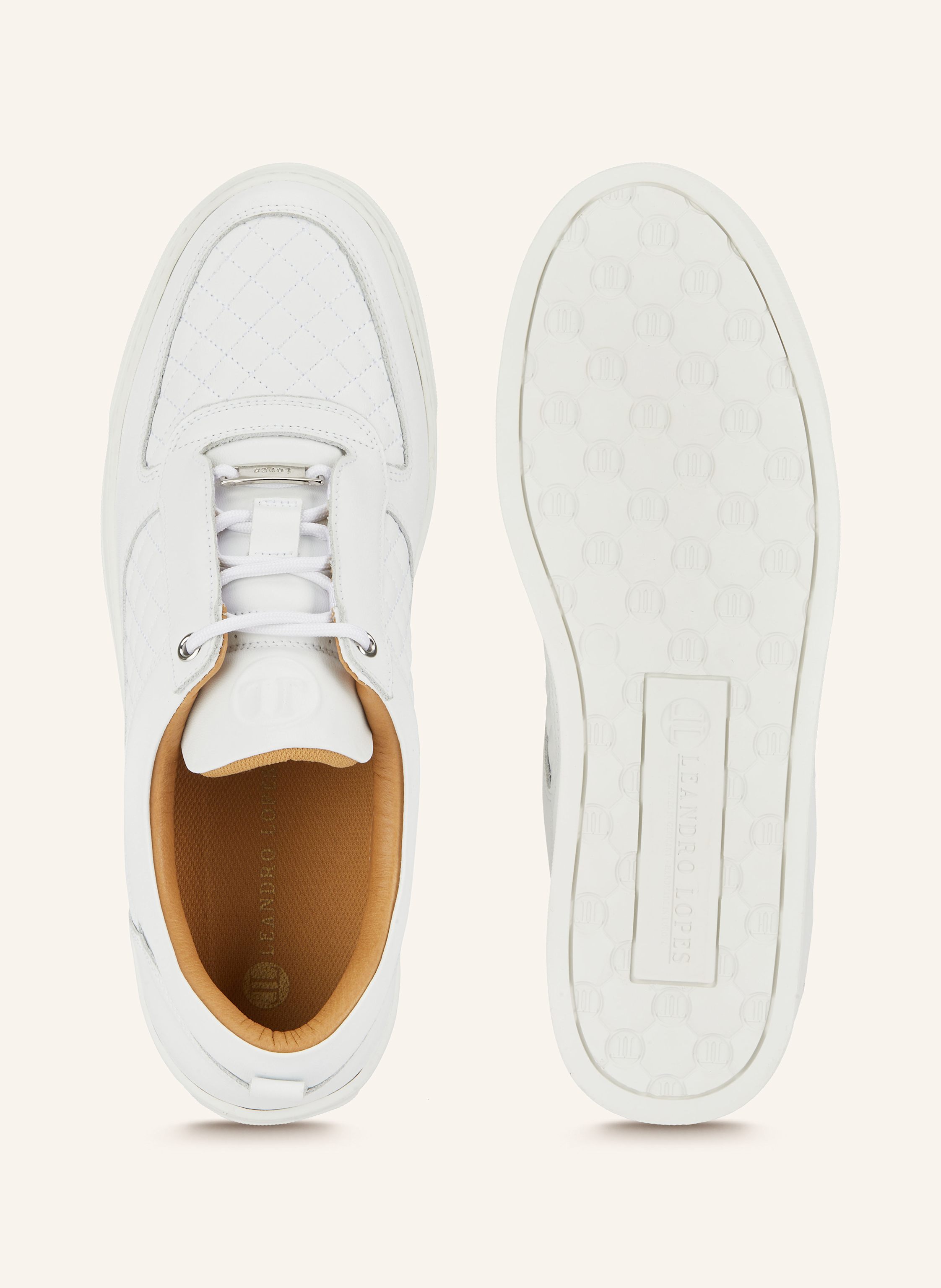Thumbnail - Leandro Lopes Sneaker Faisca weiss
