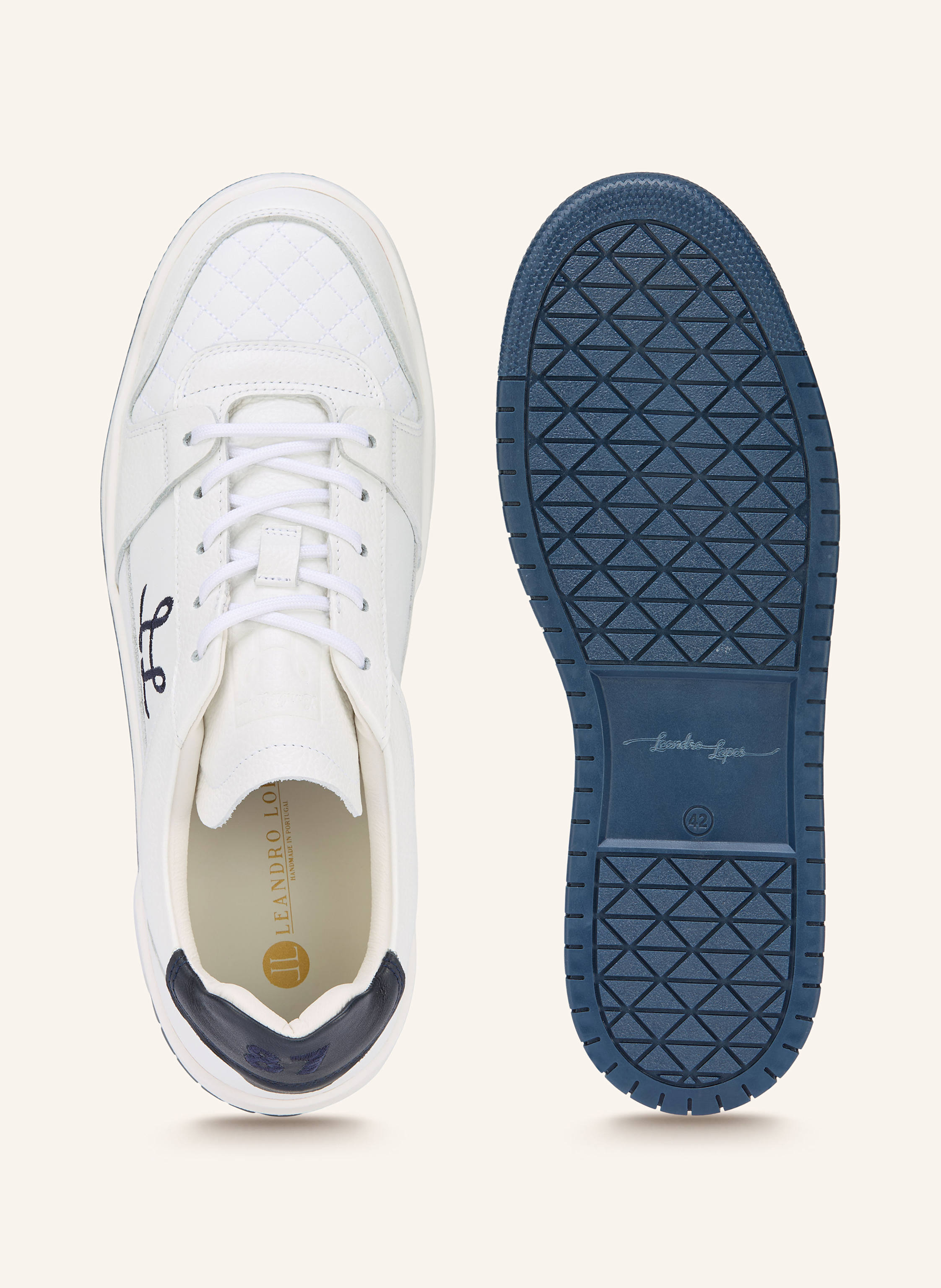Thumbnail - Leandro Lopes Sneaker Tony weiss