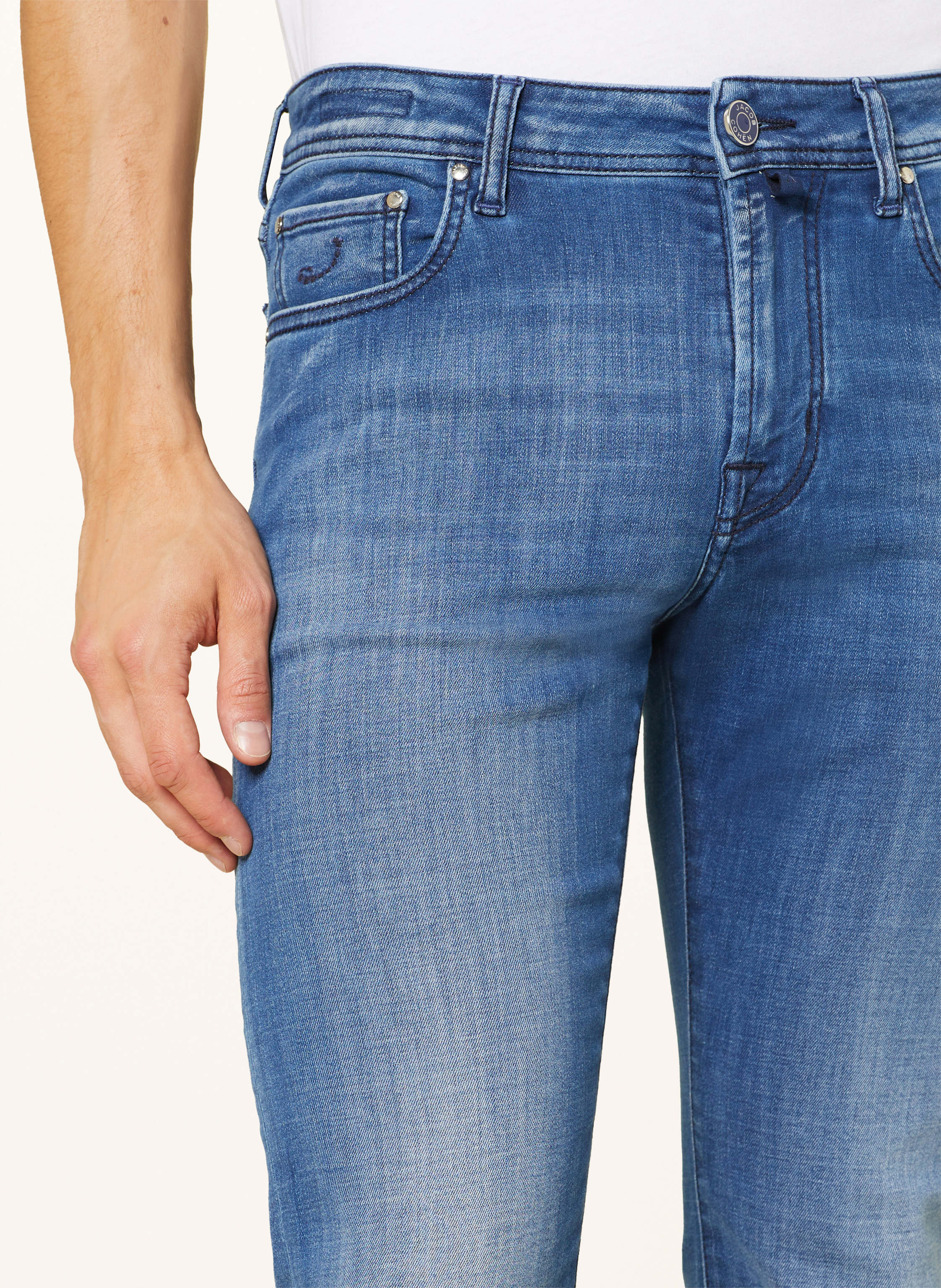Thumbnail - Jacob Cohen Jeans Bard Regular Slim Fit blau