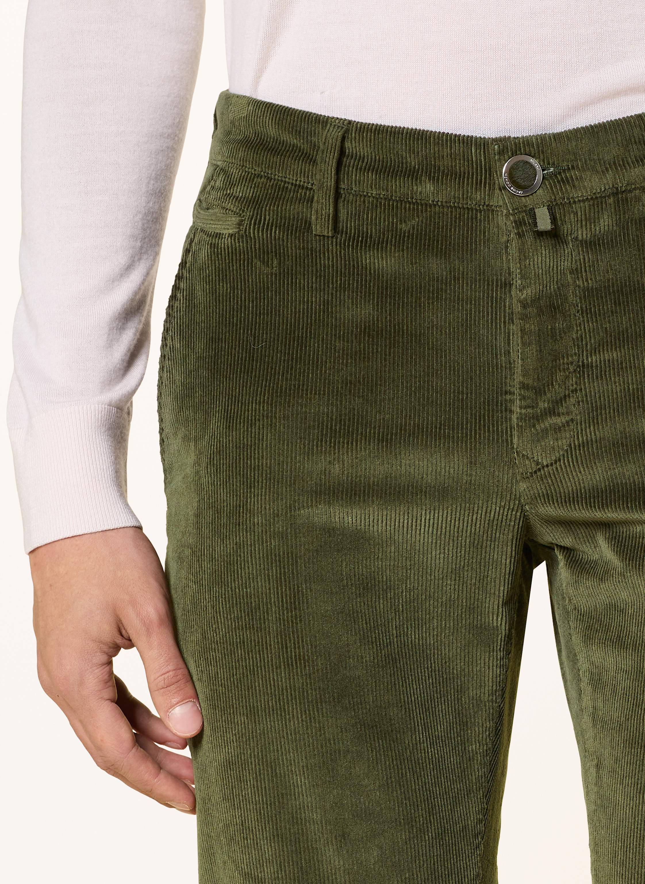 Thumbnail - Jacob Cohen Cordchino Bobby Slim Fit gruen