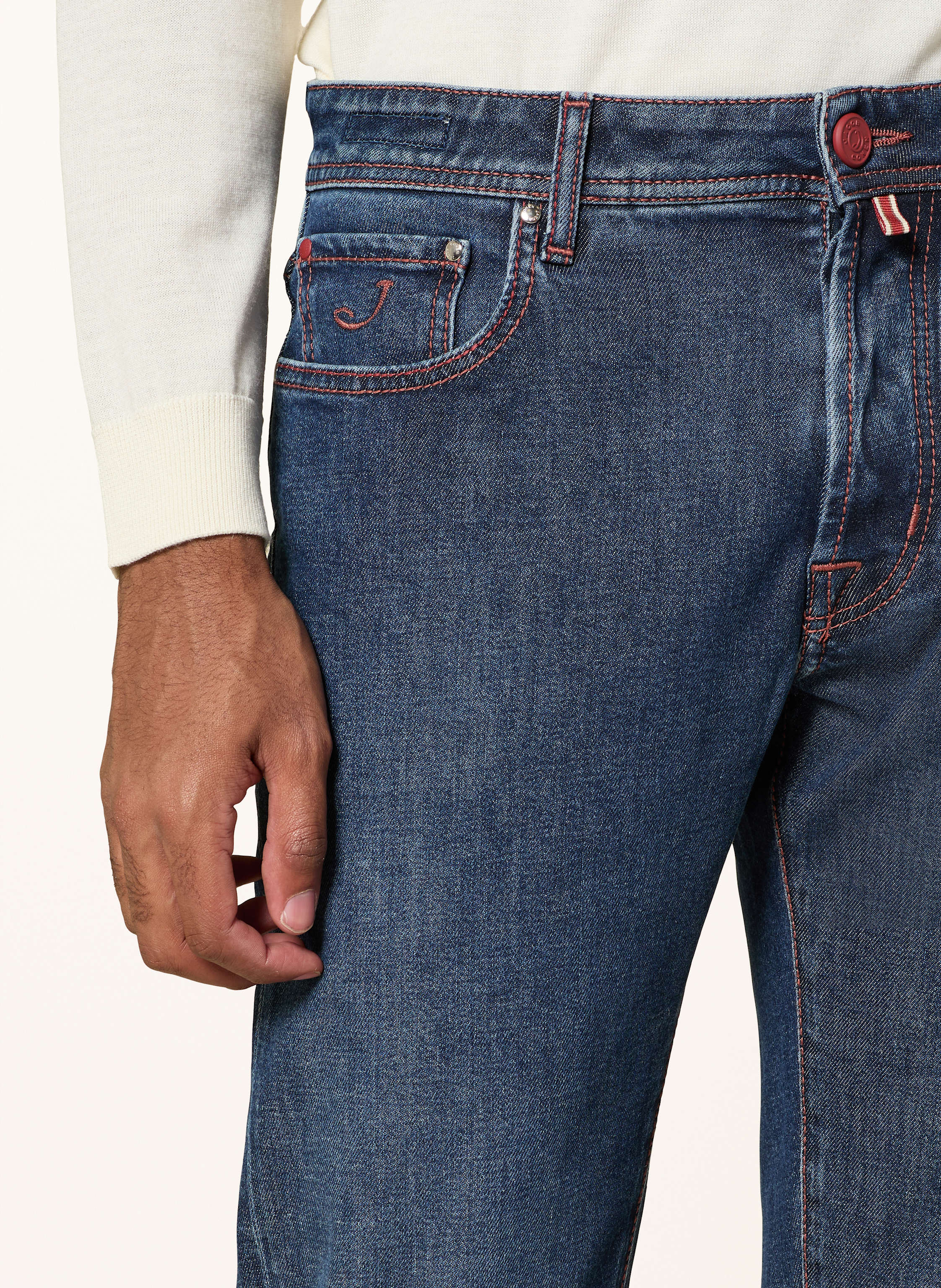 Thumbnail - Jacob Cohen Jeans Extra Slim Fit blau