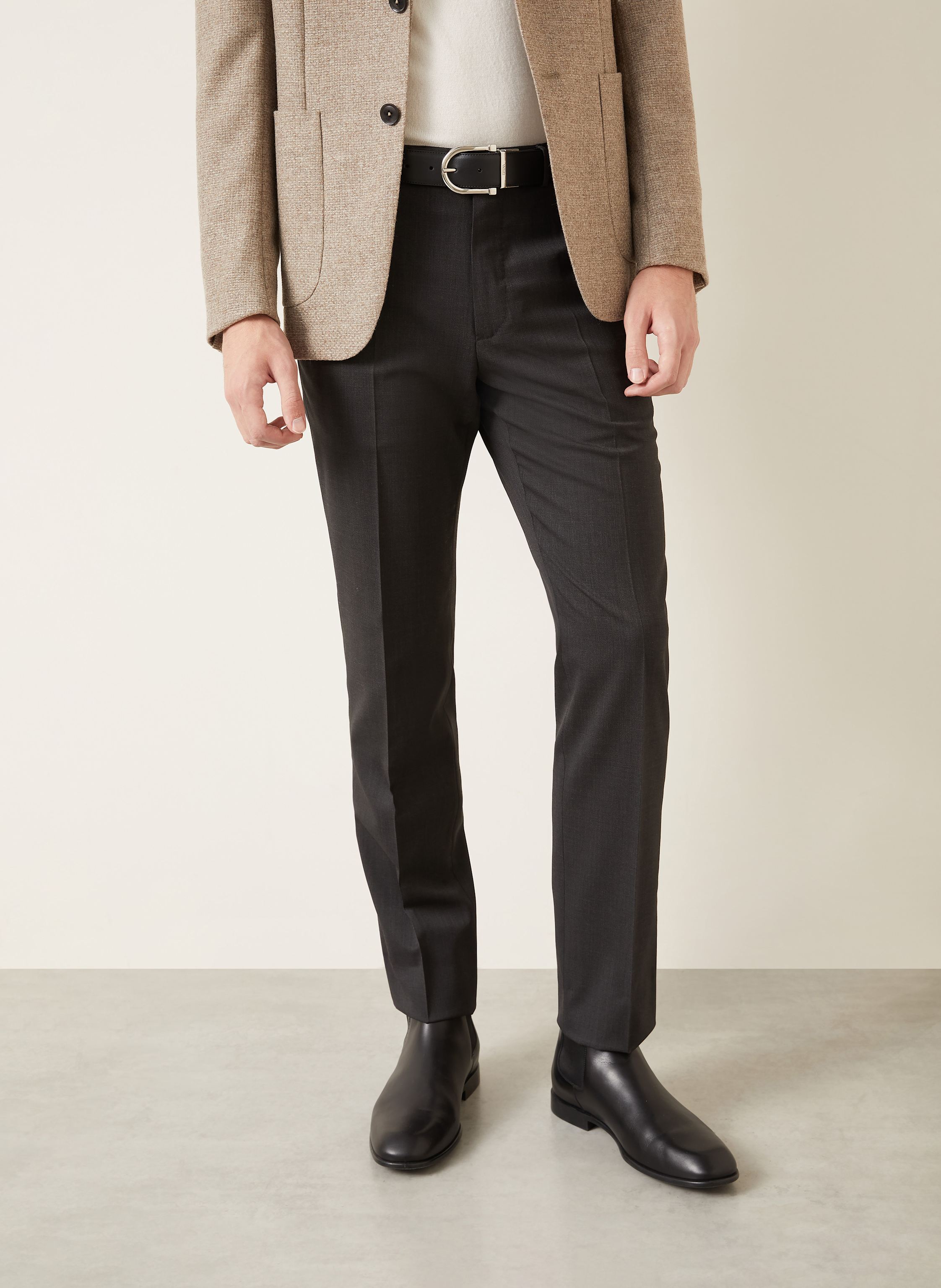 Thumbnail - Zegna Hose Regular Fit grau