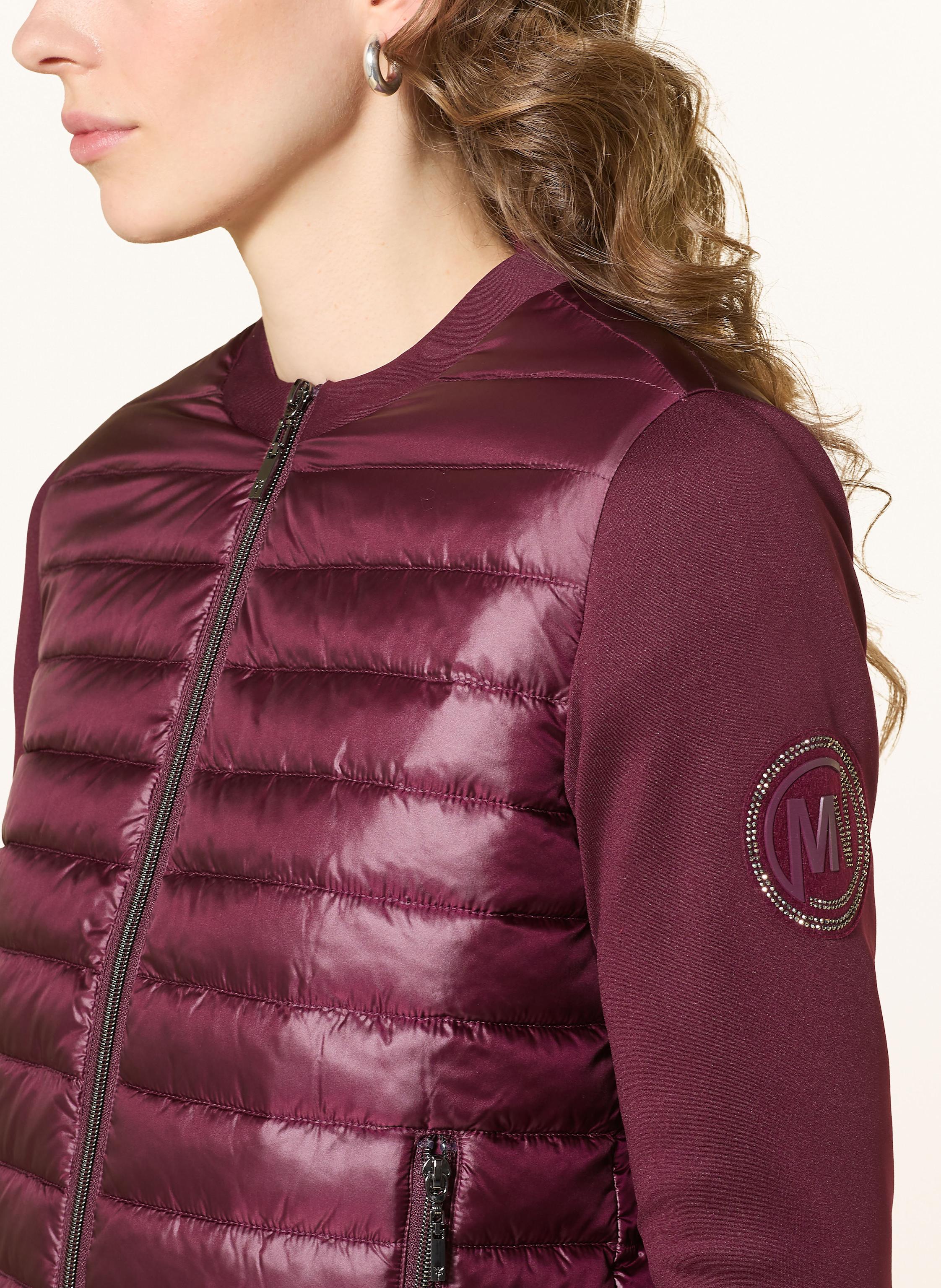 Thumbnail - Monari Steppjacke Im Materialmix rot