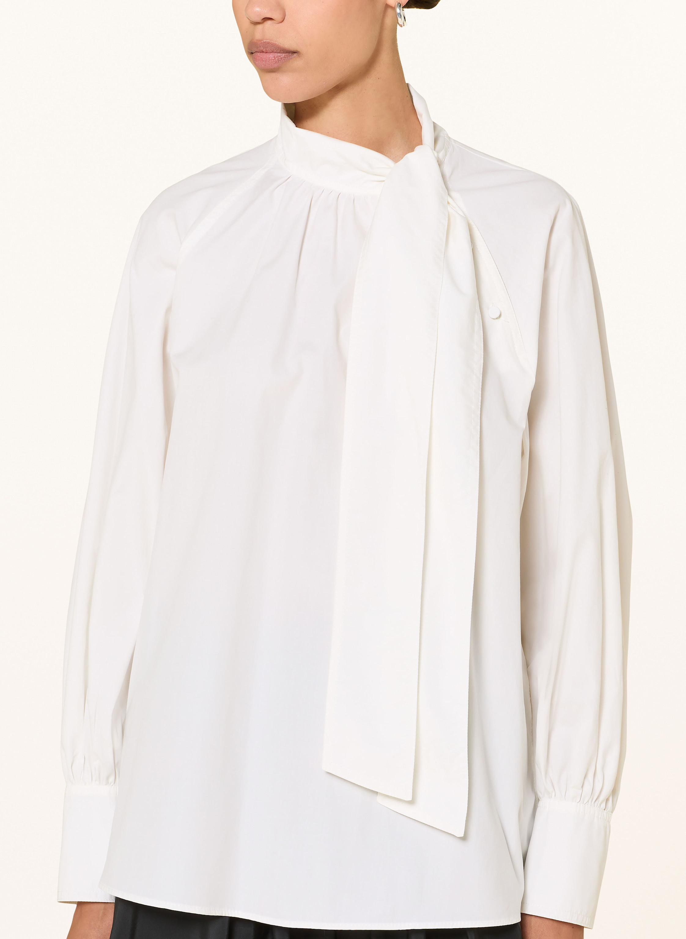 Thumbnail - Weekend Max Mara Schluppenbluse Burgos weiss