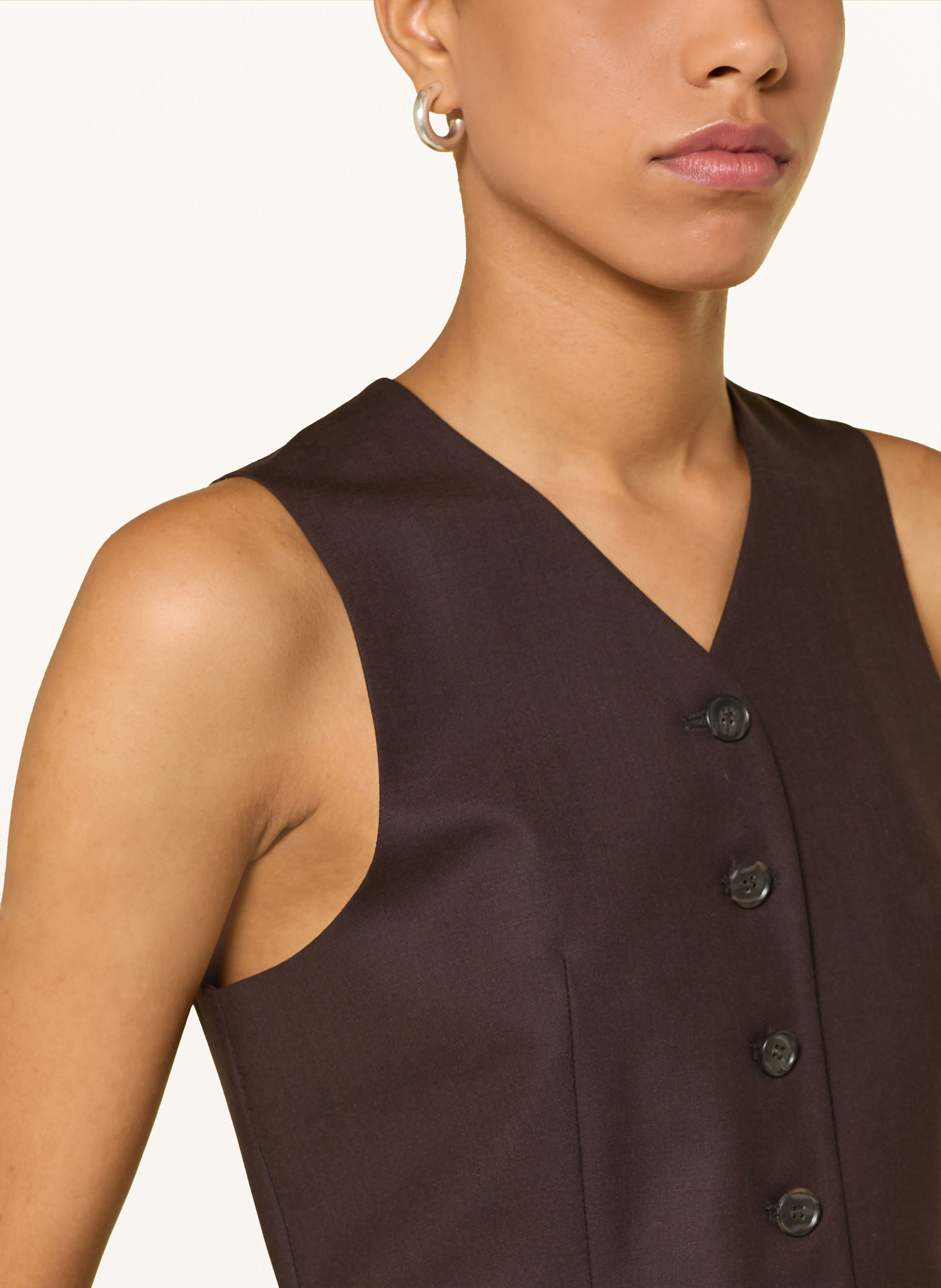 Thumbnail - Tiger Of Sweden Blazerweste Serlie braun