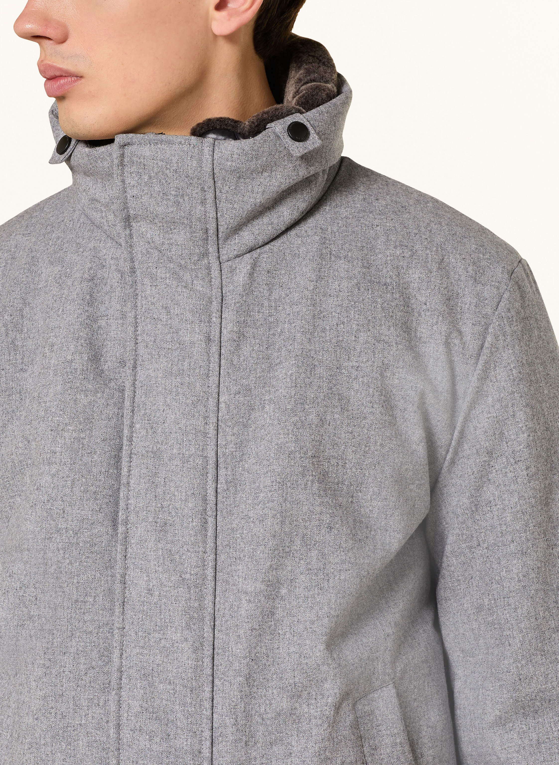 Thumbnail - Strellson Parka Flex grau