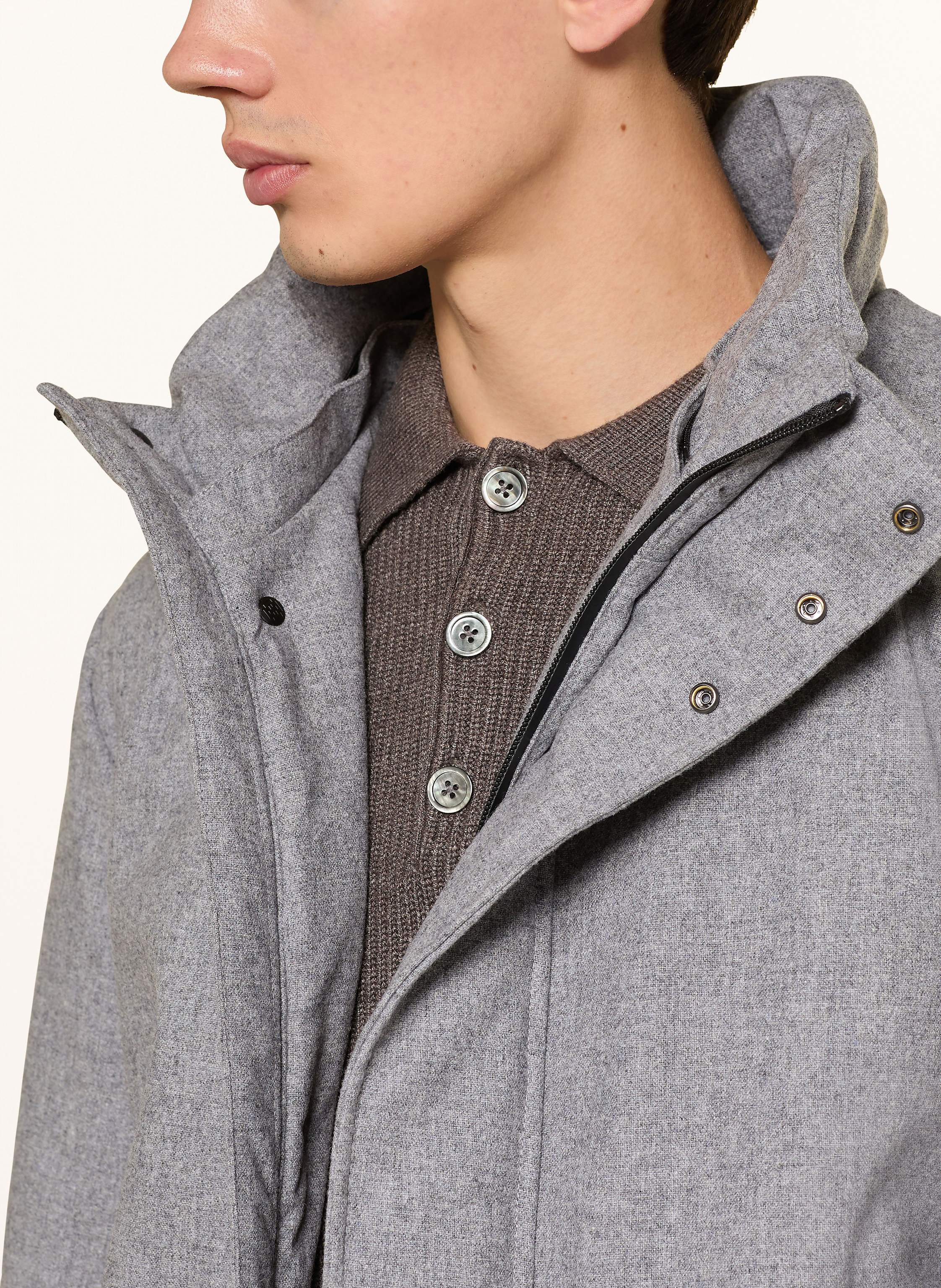 Thumbnail - Strellson Parka Flex grau