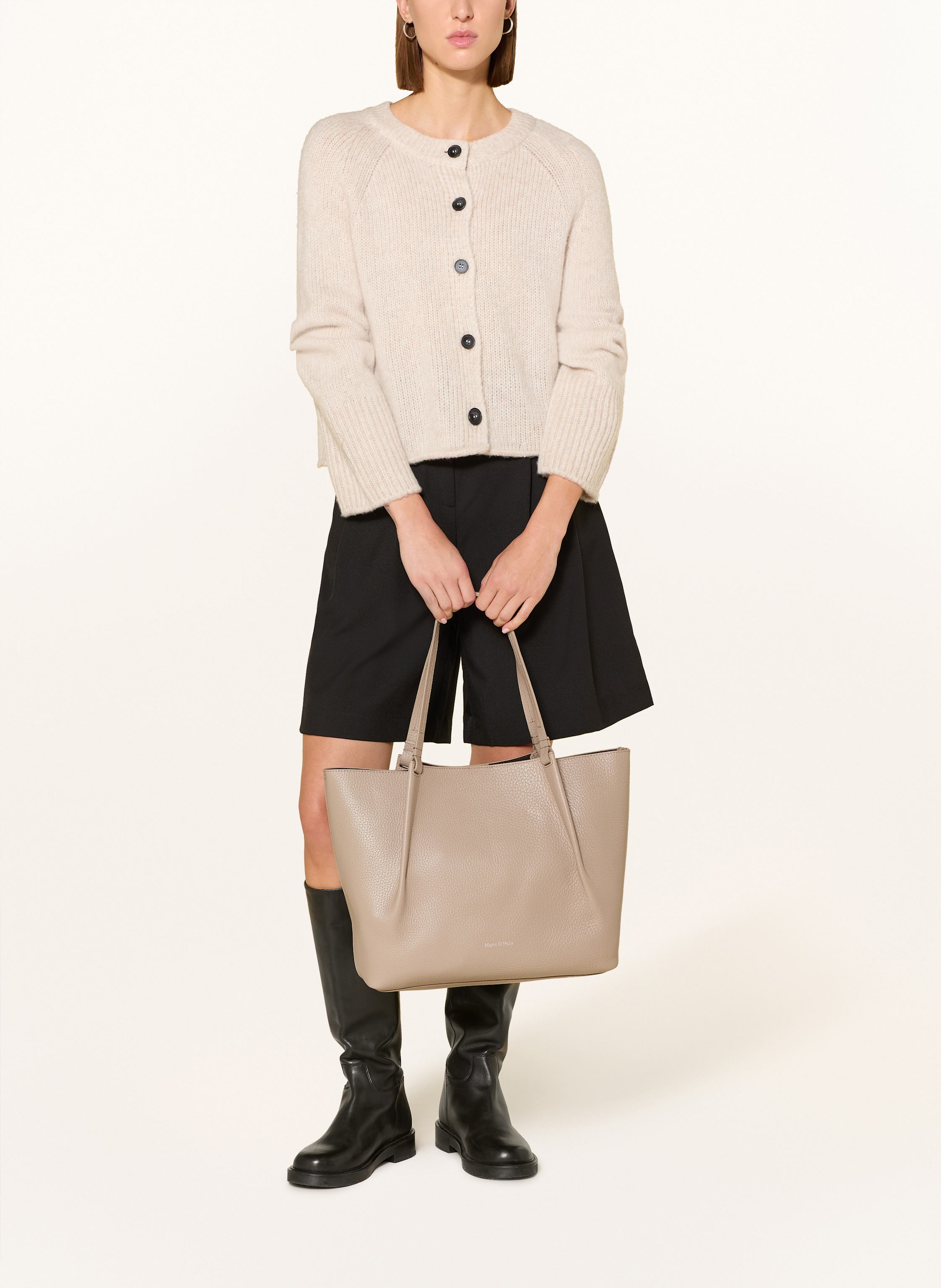 Thumbnail - Marc O'polo Shopper Belli Medium beige