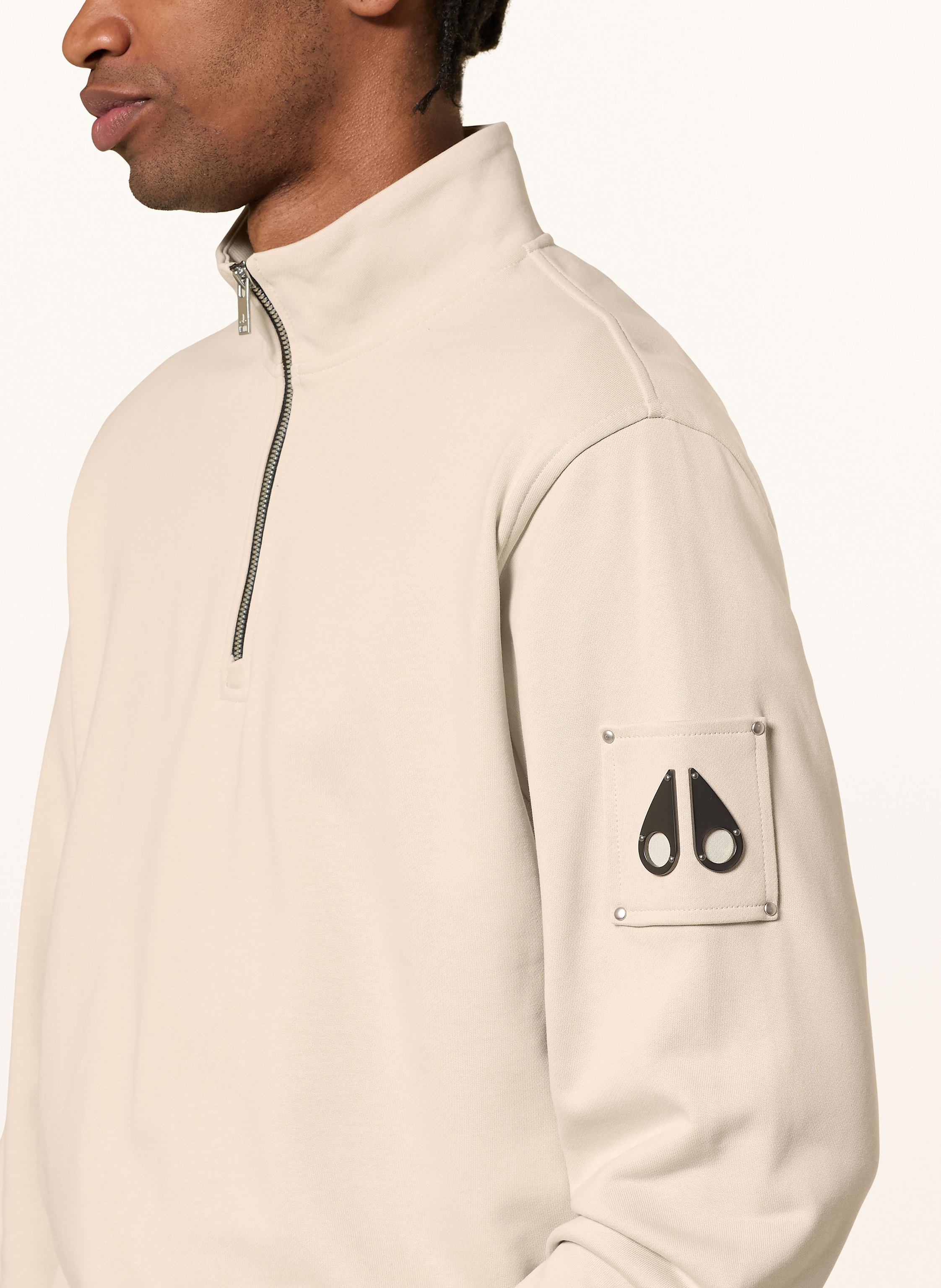 Thumbnail - Moose Knuckles Sweat-Troyer Hartsfield weiss