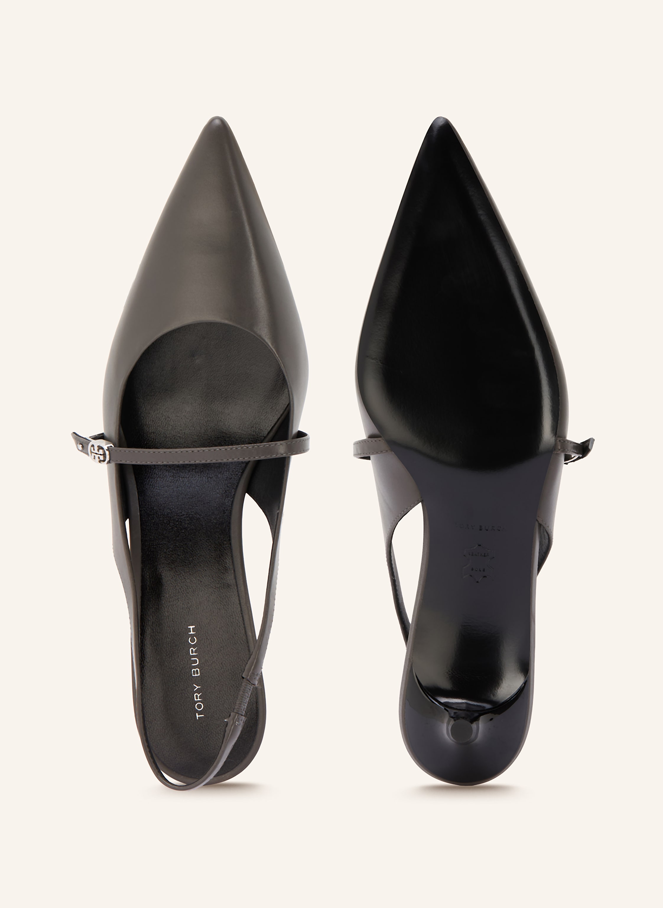 Thumbnail - Tory Burch Slingpumps grau